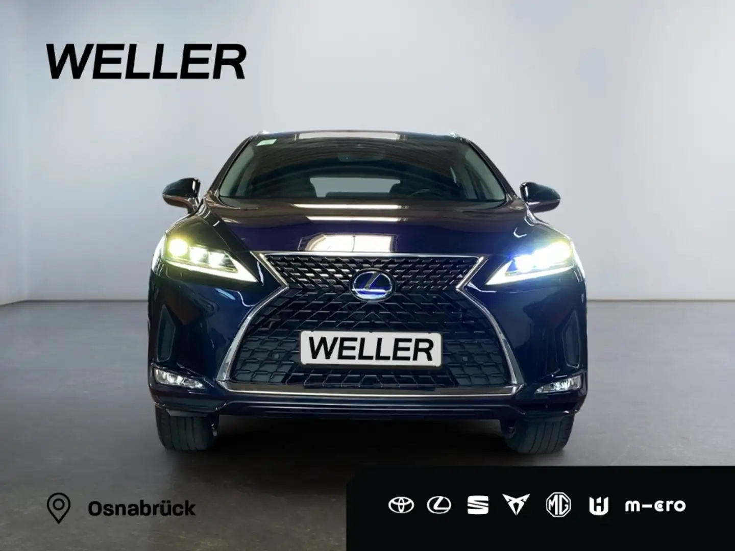 Lexus RX 450h (hybrid) *Sport Edition*LED*Allrad*Leder* Modrá - 2