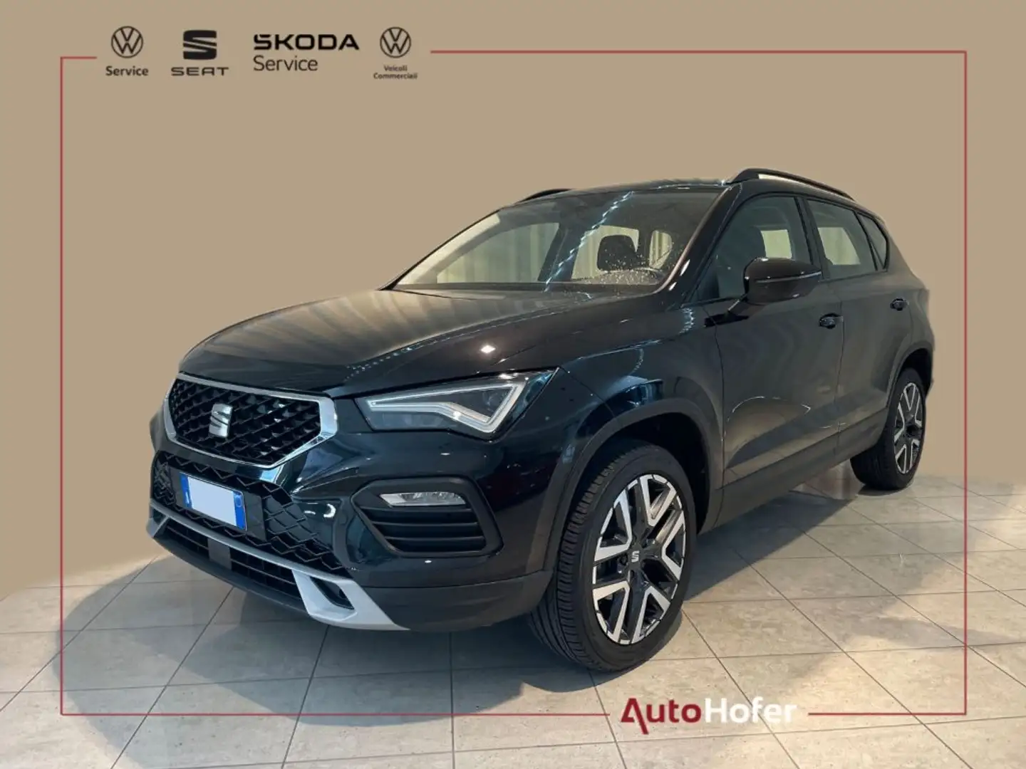 SEAT Ateca 1.5 TSI DSG Style Business Navi 18" Camera ACC LED Noir - 1