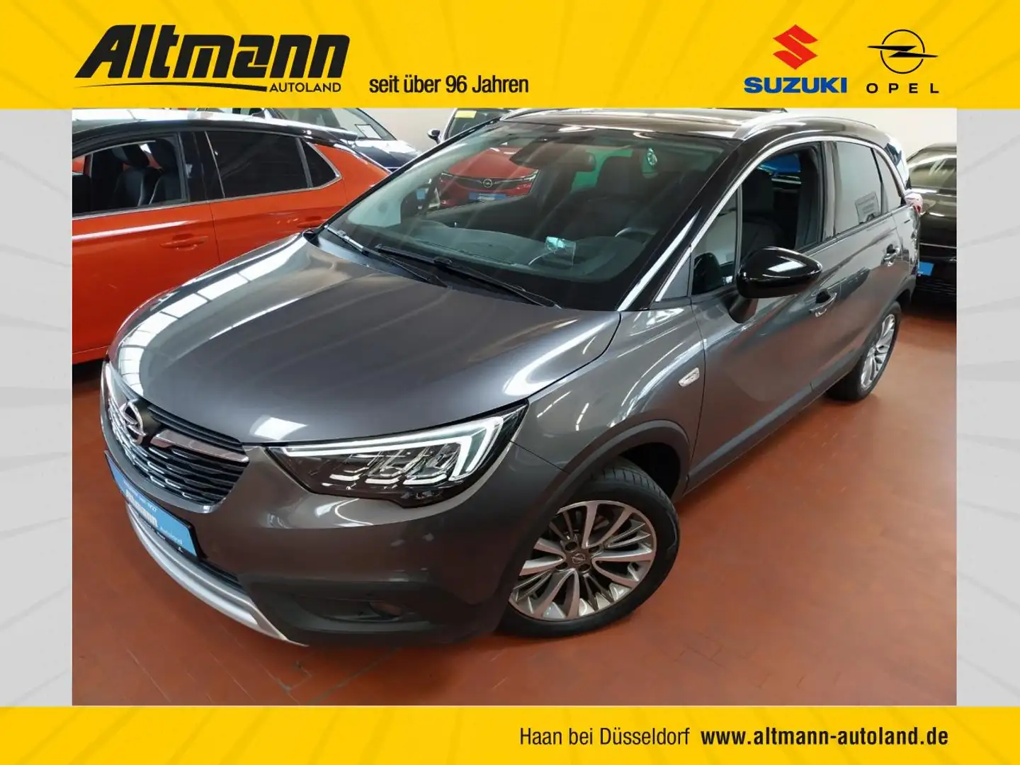 Opel Crossland X Ultimate Pano Head-UP Park&Go Keyless-Go Leder Grau - 1