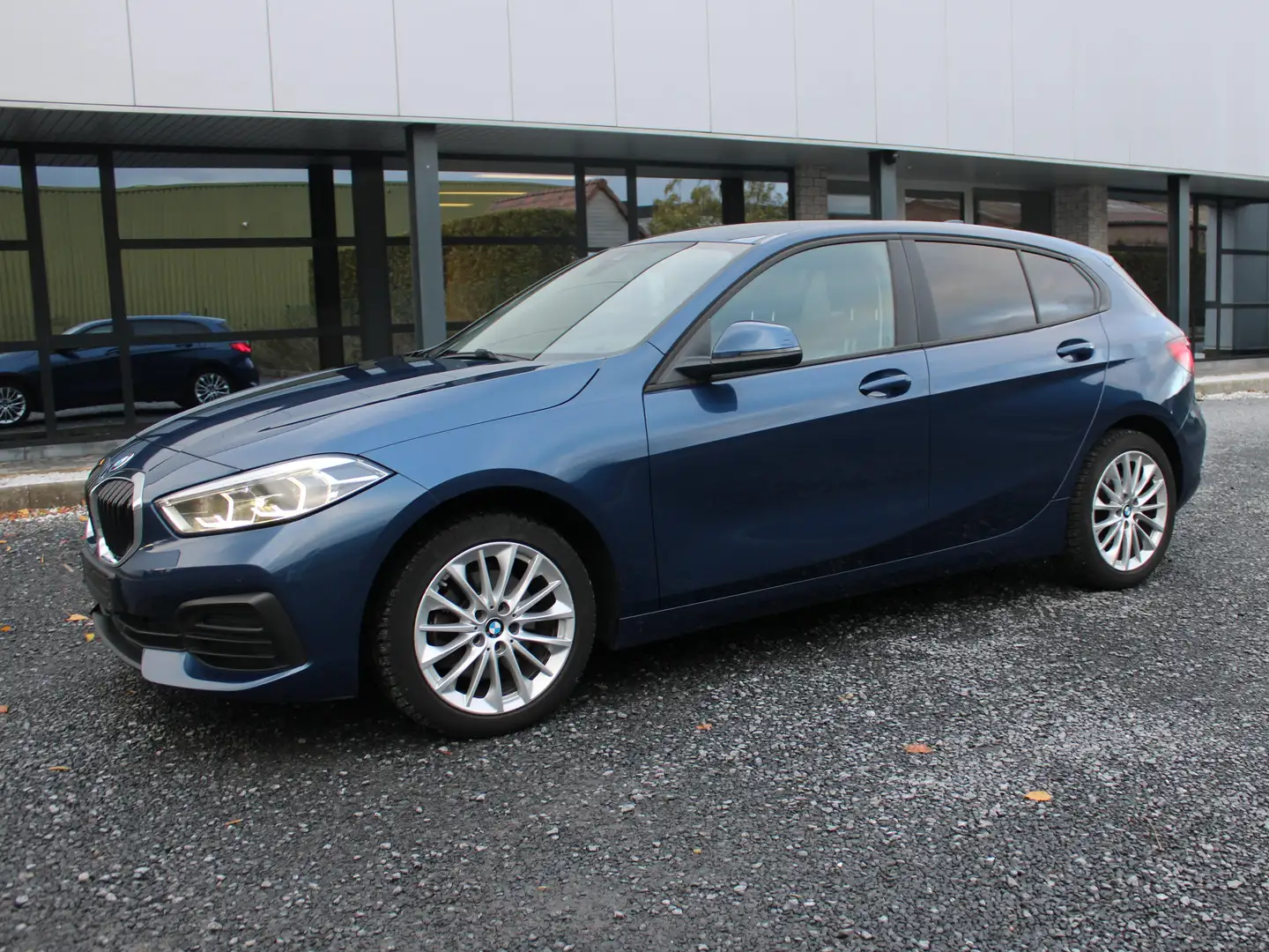 BMW 118 118i AUTOMAAT ADVANTAGE SPORT COCKPIT LED NAVI APP Bleu - 2