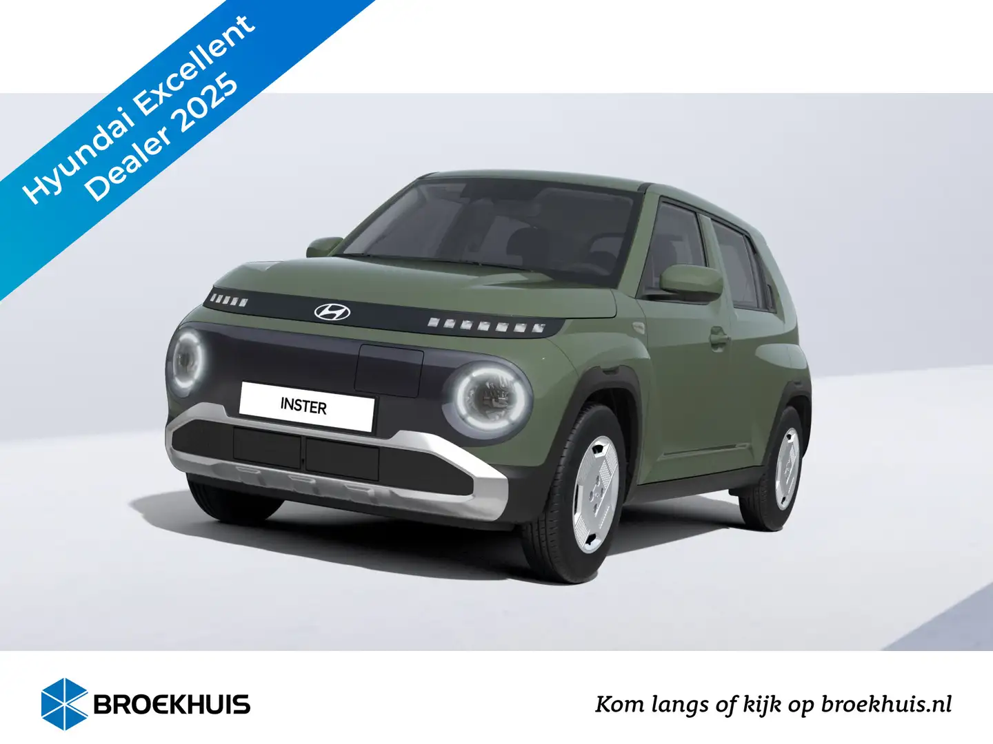 Hyundai Inster E-Motion 42 kWh | vanaf € 269,- Private Lease !! Vert - 1