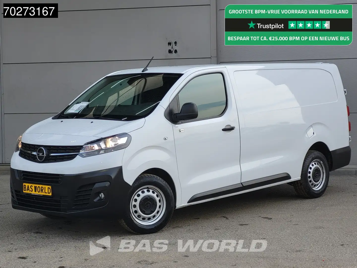 Opel Vivaro 145PK L3H1 Navi Cruise Camera Parkeersensoren Airc Wit - 1