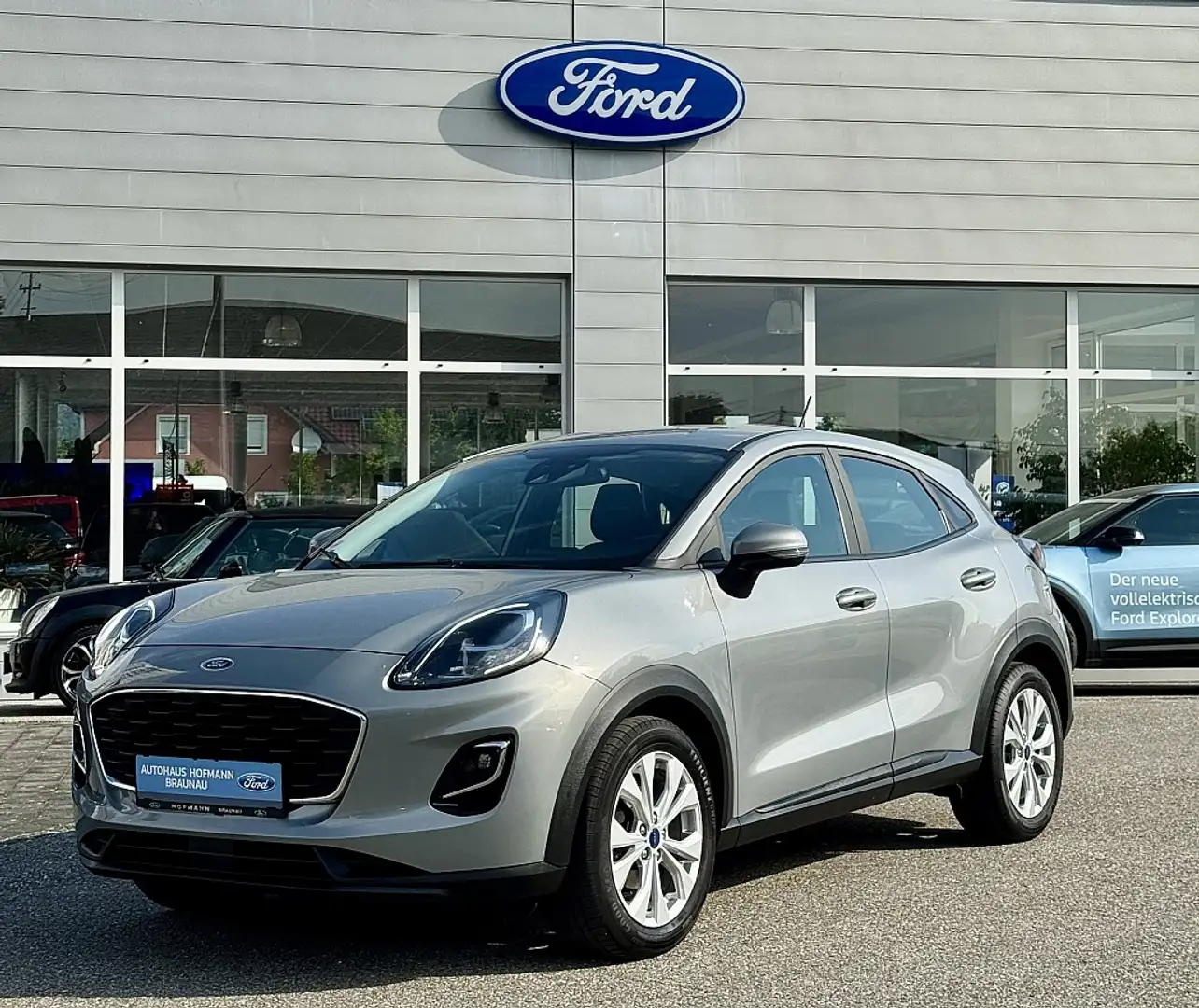 Ford Puma 1,0 EcoBoost Cool & Connect Grau - 1