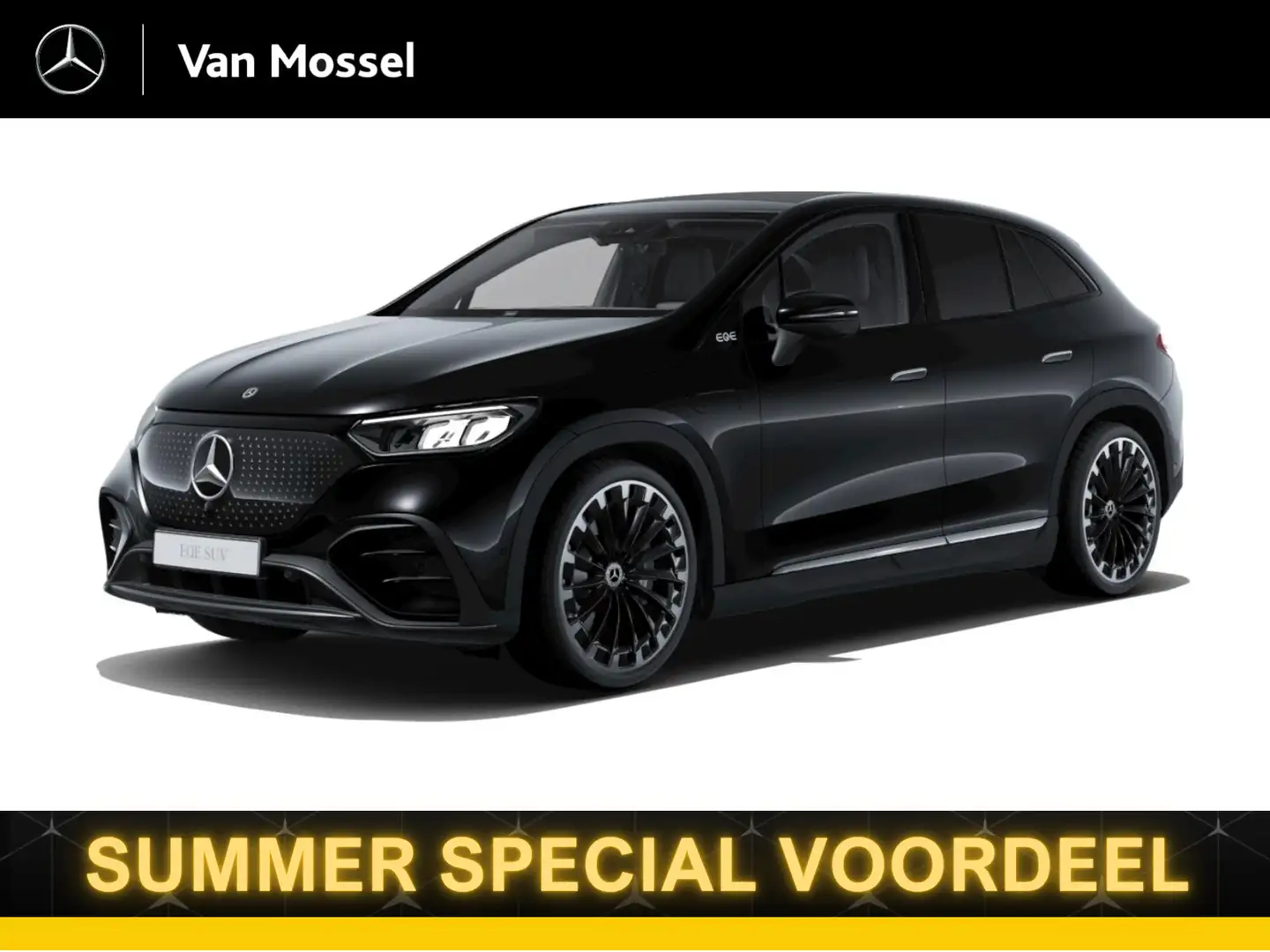 Mercedes-Benz EQE SUV 300 Sport Edition / Stoelverwarming / 360Graden-Ca Zwart - 1
