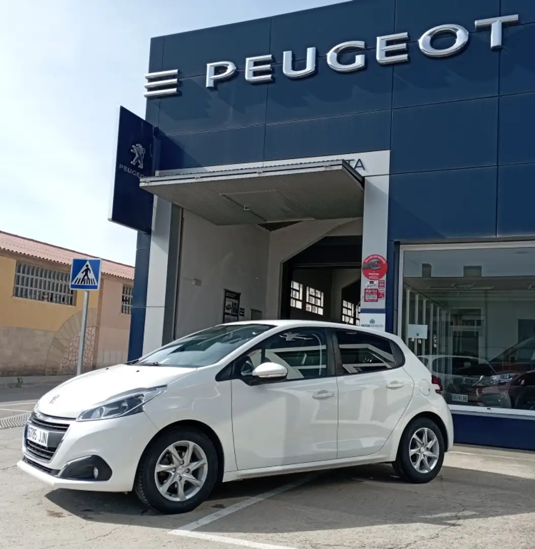 Peugeot 208 1.2 PureTech Active 82 Blanc - 1