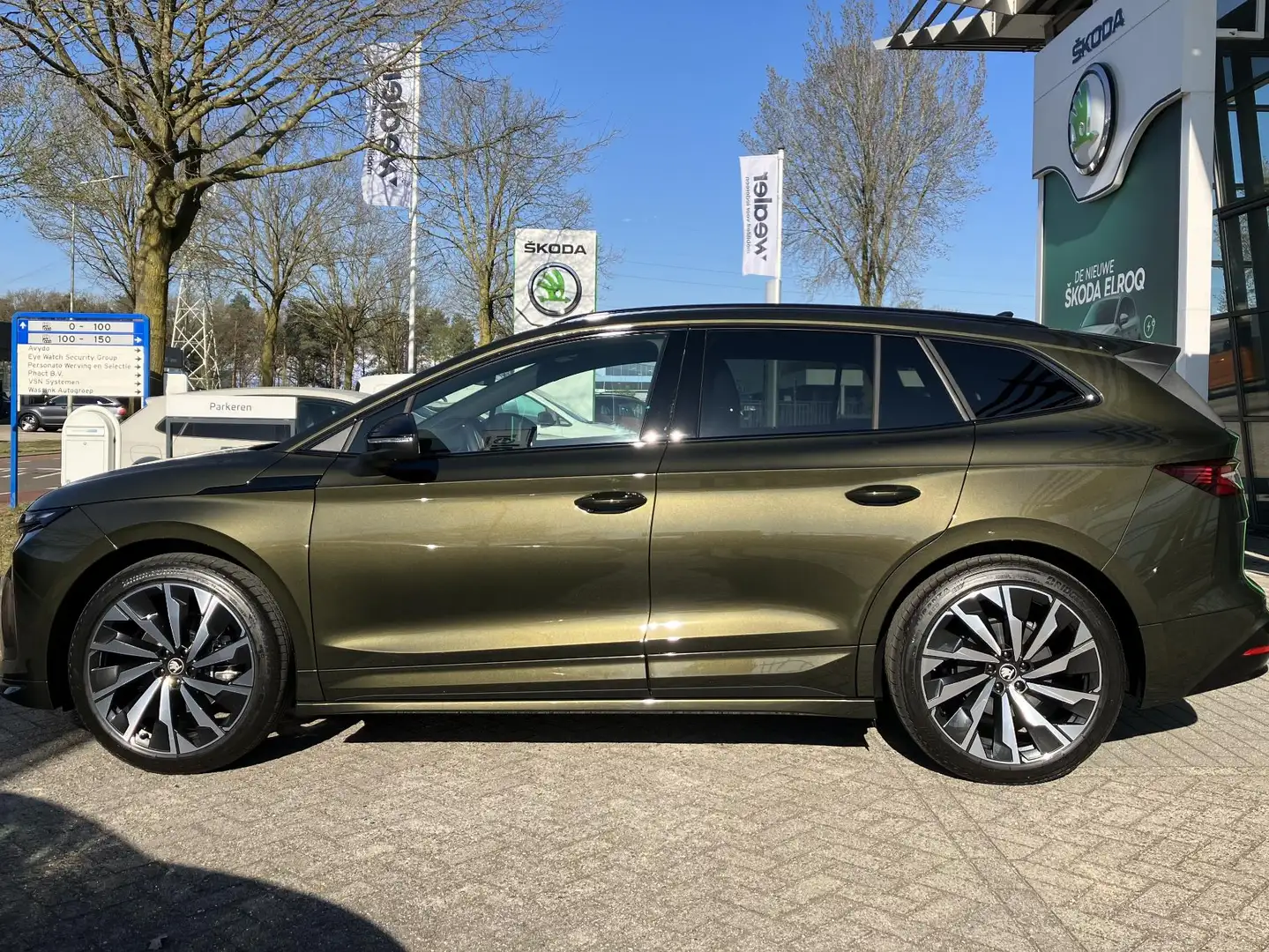 Skoda Enyaq 60 Sportline 204 PK | 21" lichtmetalen velgen | Tr Groen - 2