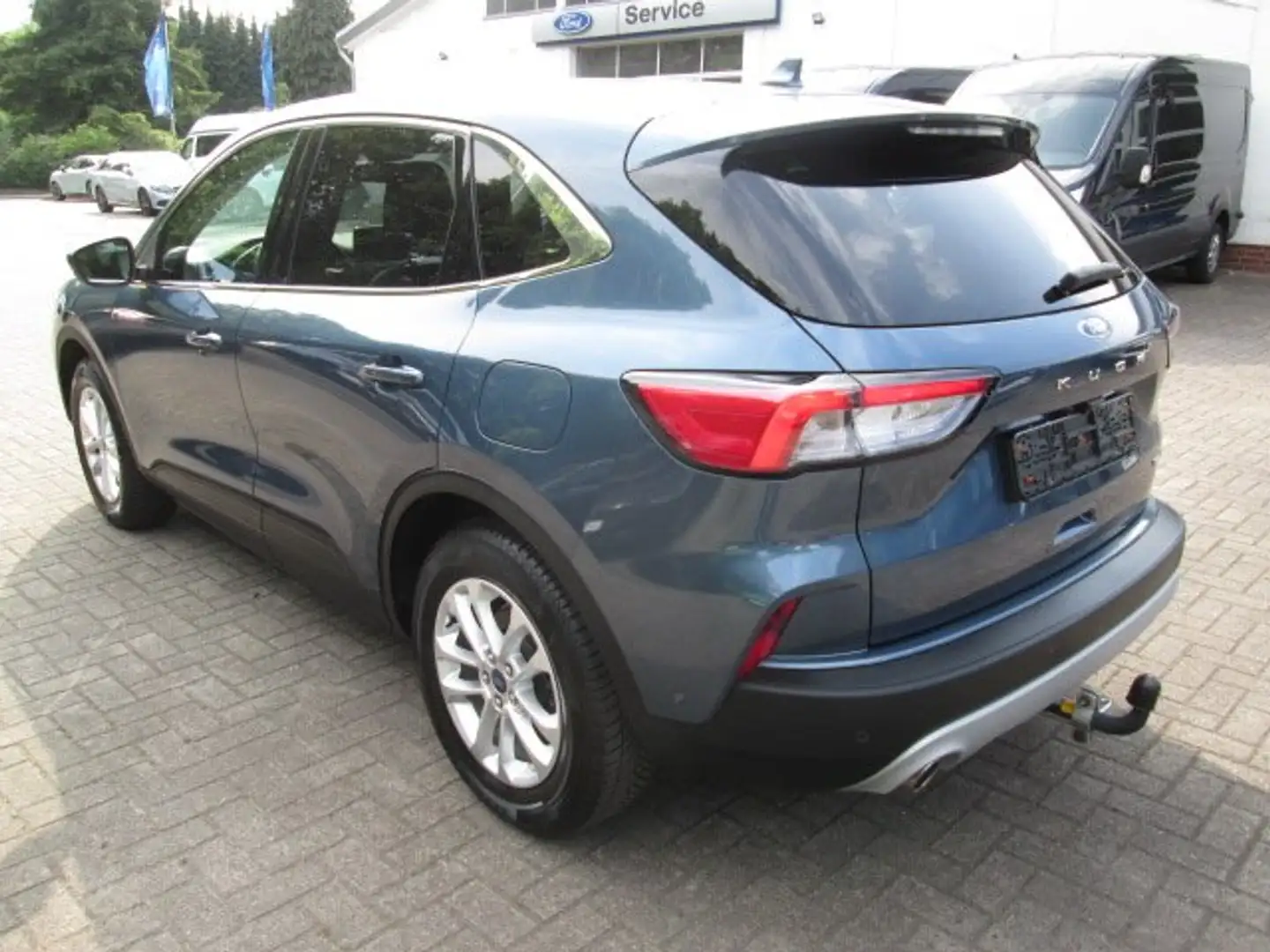 Ford Kuga 2.0 EcoBlue Hybrid TITANIUM X Blau - 2