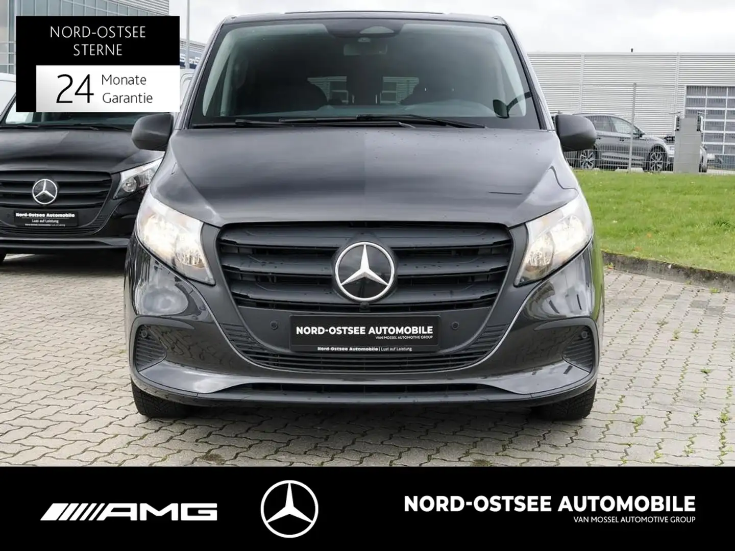 Mercedes-Benz Vito 116 Tourer lang AHK 2,5T KAM NAVI TEMPO SHZ Gris - 2