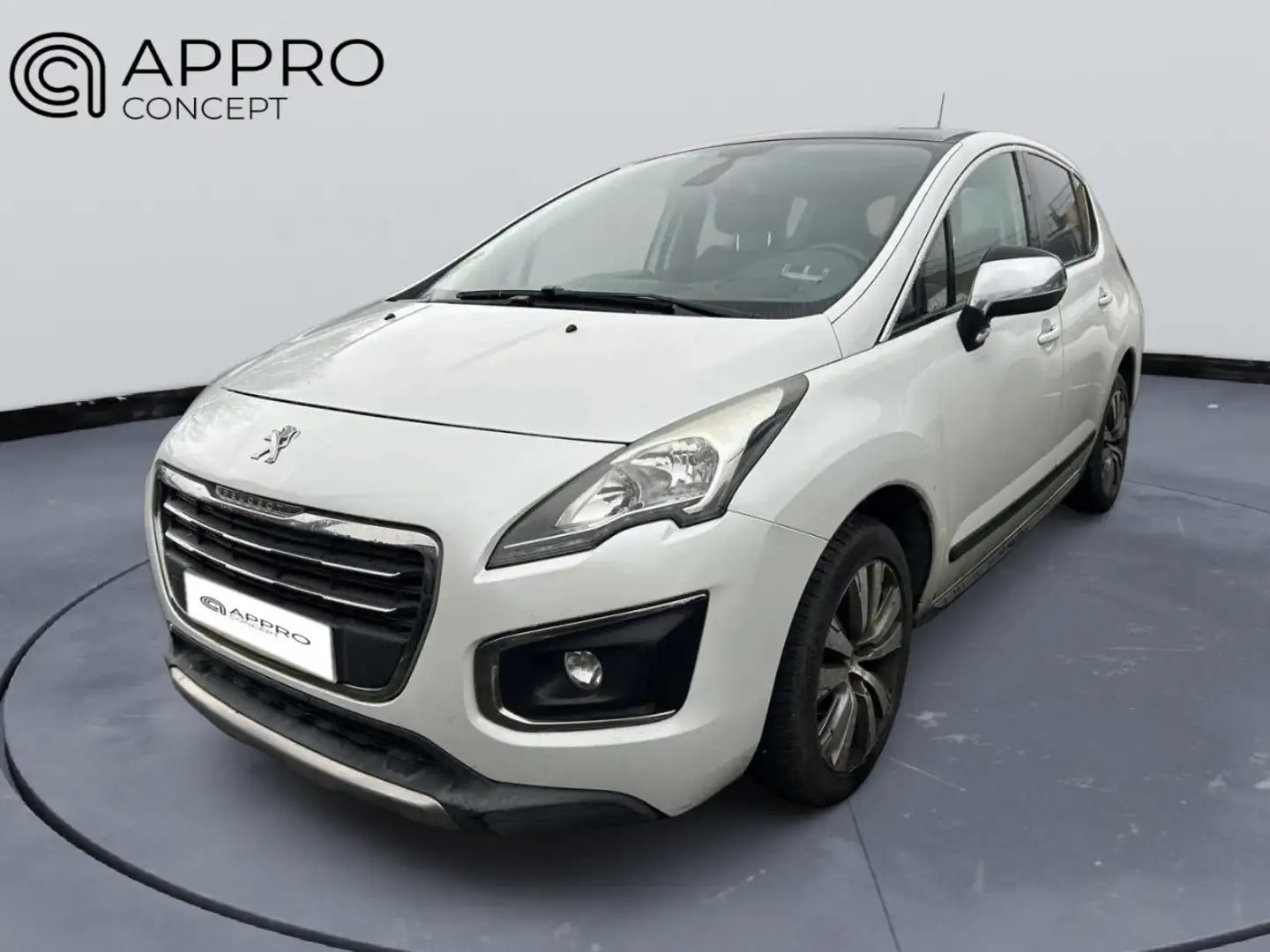 Peugeot 3008 1.6 HDi FAP - 115 Allure PHASE 2 Blanc - 2