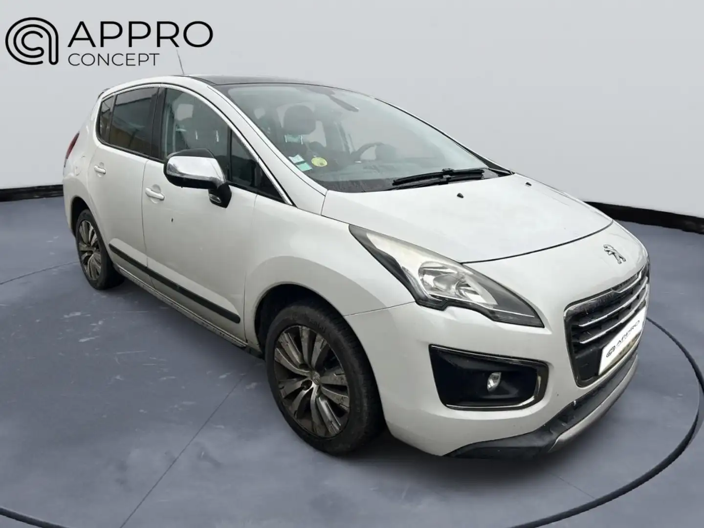 Peugeot 3008 1.6 HDi FAP - 115 Allure PHASE 2 Blanc - 1