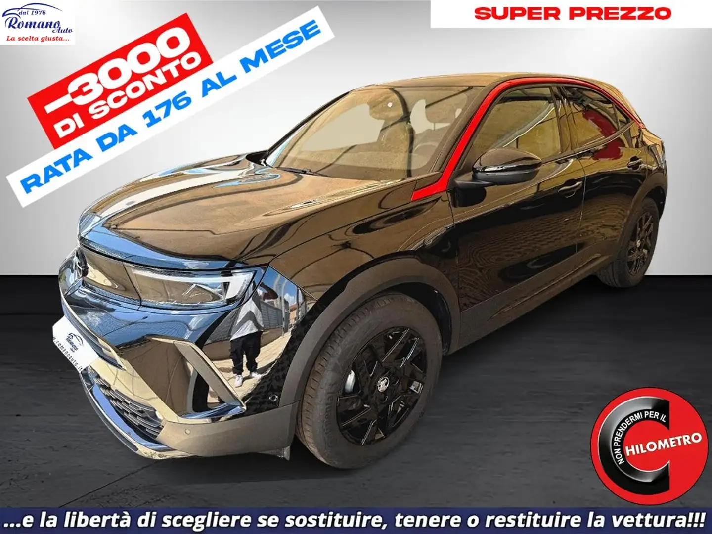 Opel Mokka 1.2 Turbo 130 CV GS Line Schwarz - 1