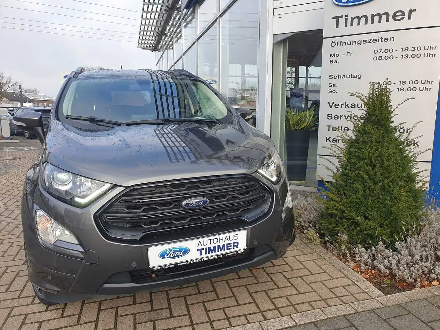 Ford EcoSport 1.0 EcoBoost Aut. ST-Line Grau - 2