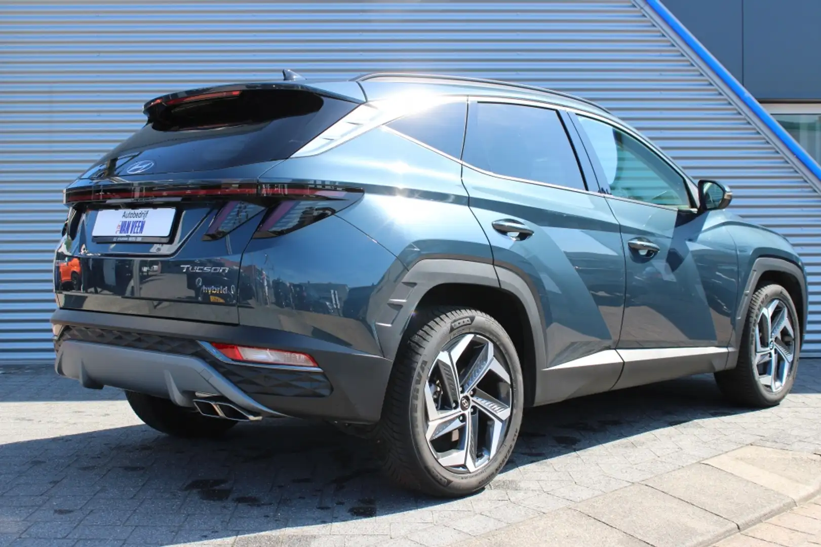 Hyundai TUCSON 1.6 T-GDI HEV Comfort Smart | 1650 KG Trekgewicht! Blauw - 2