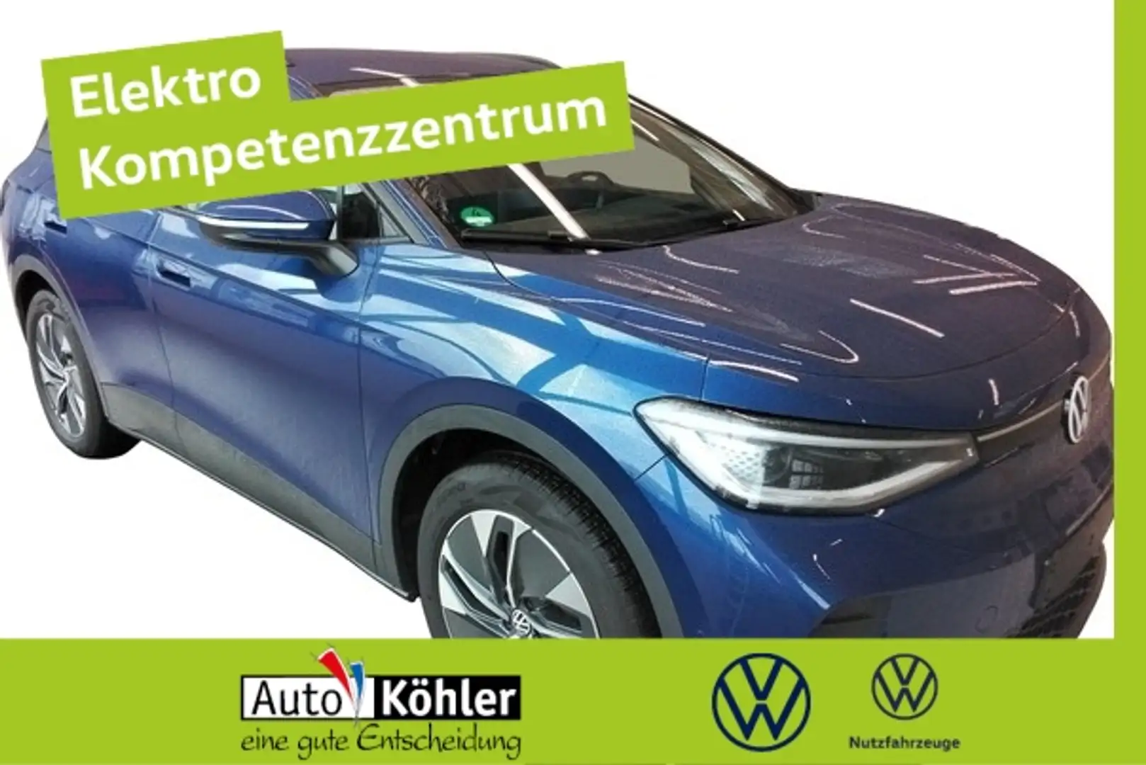 Volkswagen ID.4 Pro Matrix/CCS/CarPlay/360/ACC/Akustikglas Blau - 1
