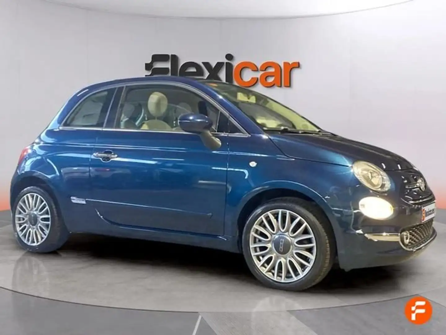 Fiat 500 1.2 Pop Azul - 2