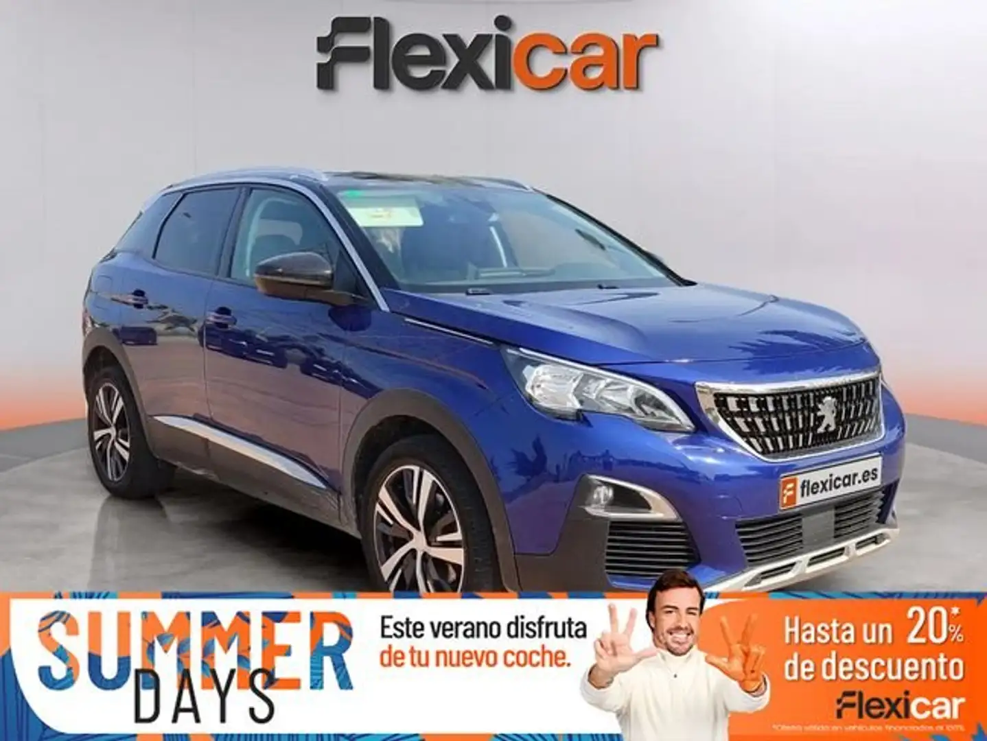 Peugeot 3008 1.2 PureTech S&S Access 130 Azul - 1