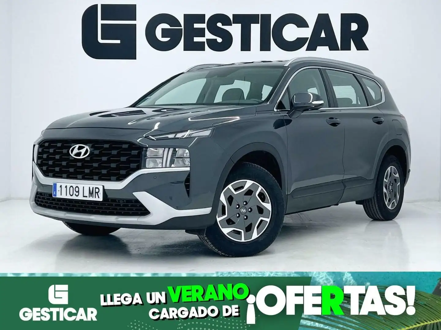 Hyundai SANTA FE 1.6 TGDI HEV KLASS AUTO 4X2 Grigio - 1