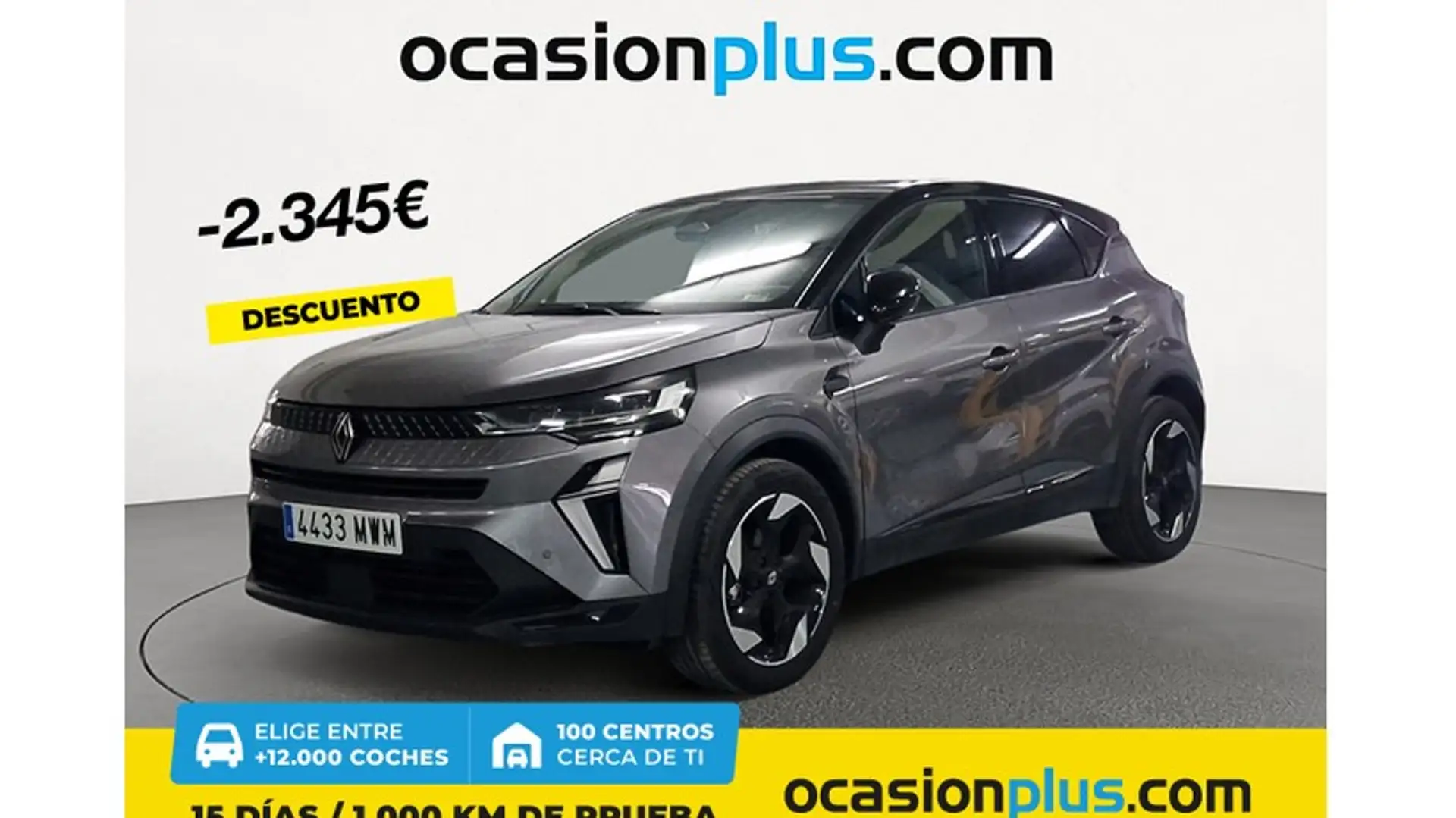 Renault Captur TCe GPF Micro Híbrido Techno EDC 117kW Grigio - 1