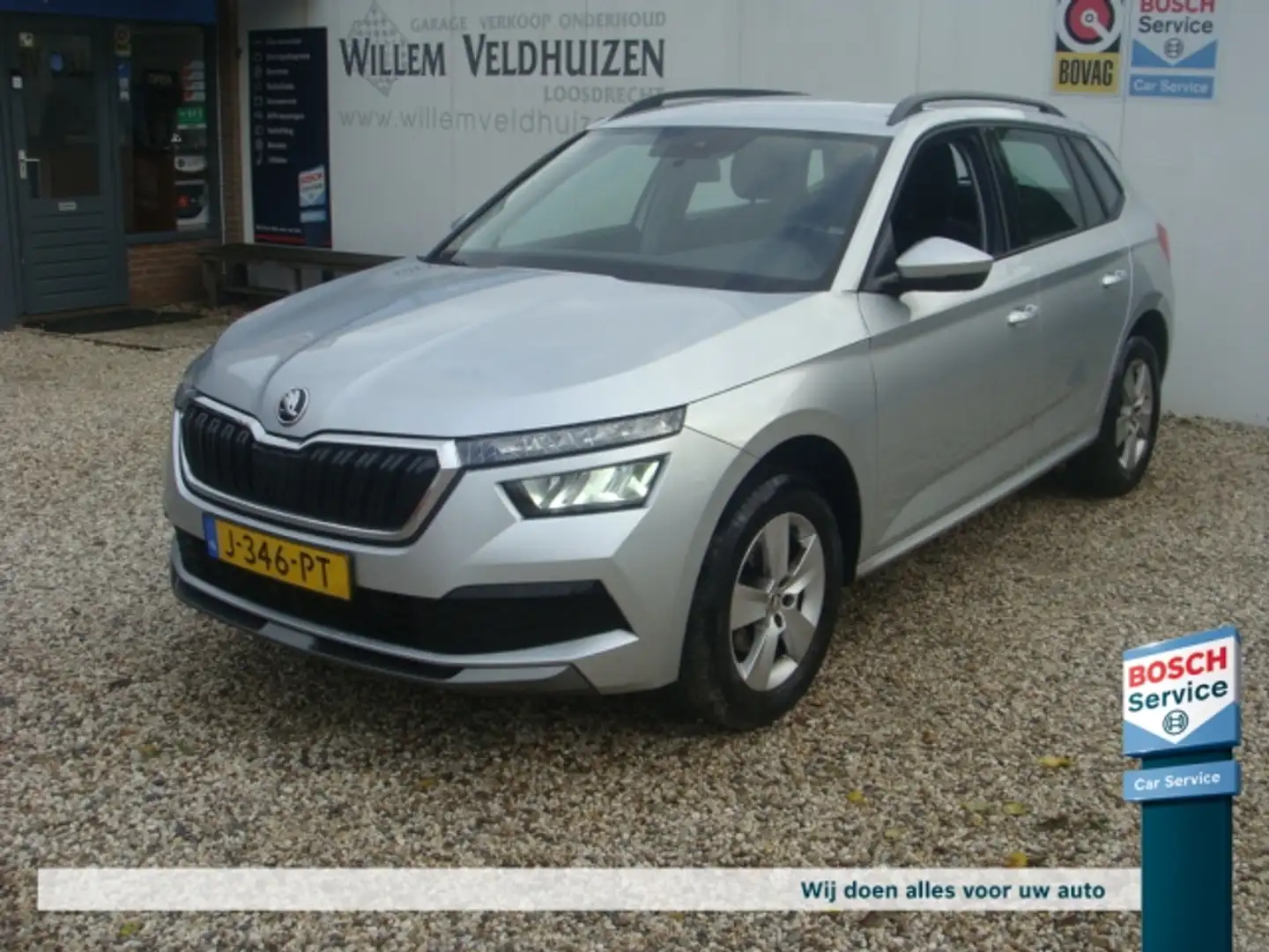 Skoda Kamiq 1.0 TSI Ambition wegkllap trekhaak Gris - 1