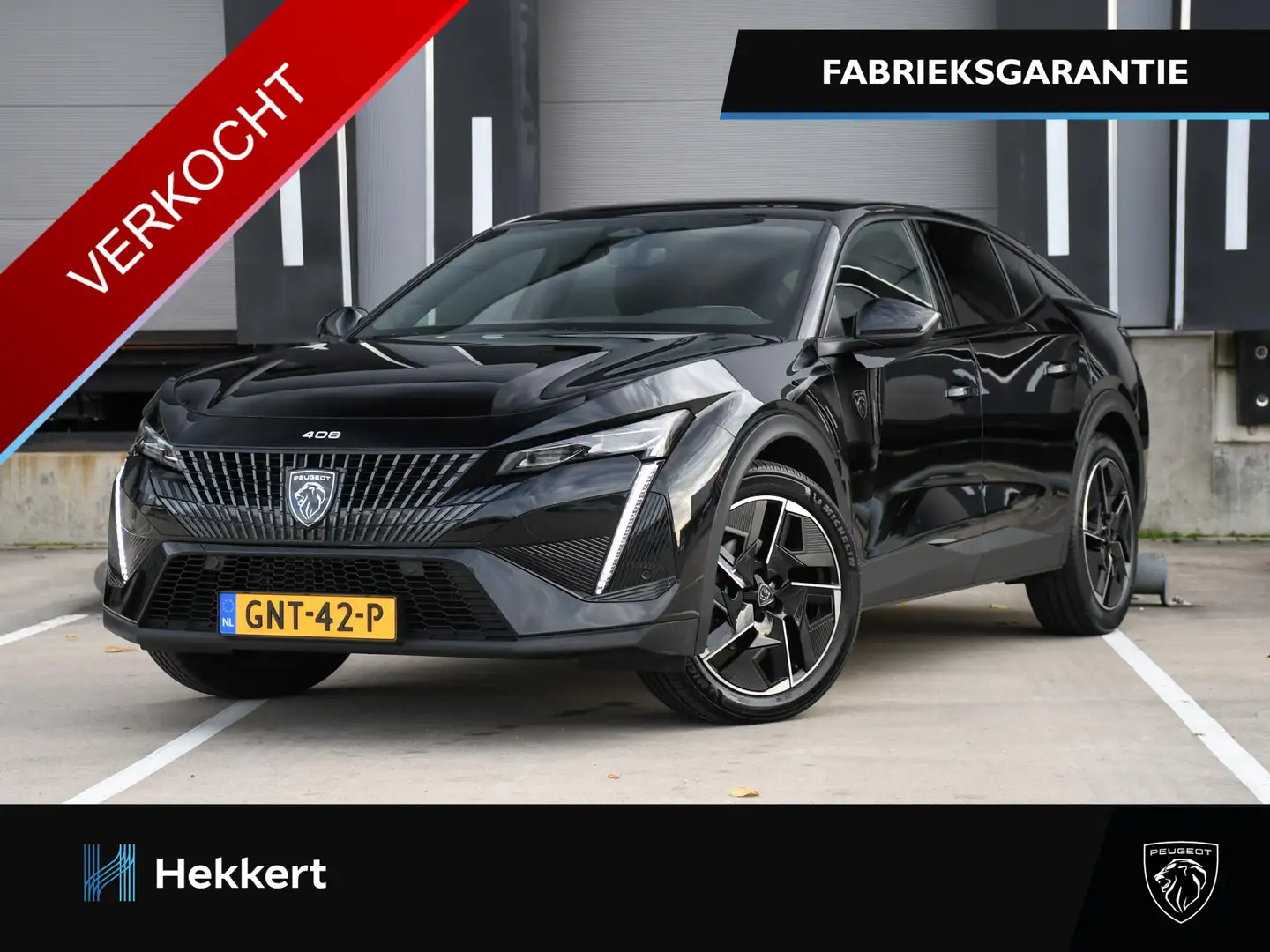 Peugeot 408 GT 1.2 Hybrid 145pk Automaat 19''LM | ADAPT. CRUIS Noir - 1