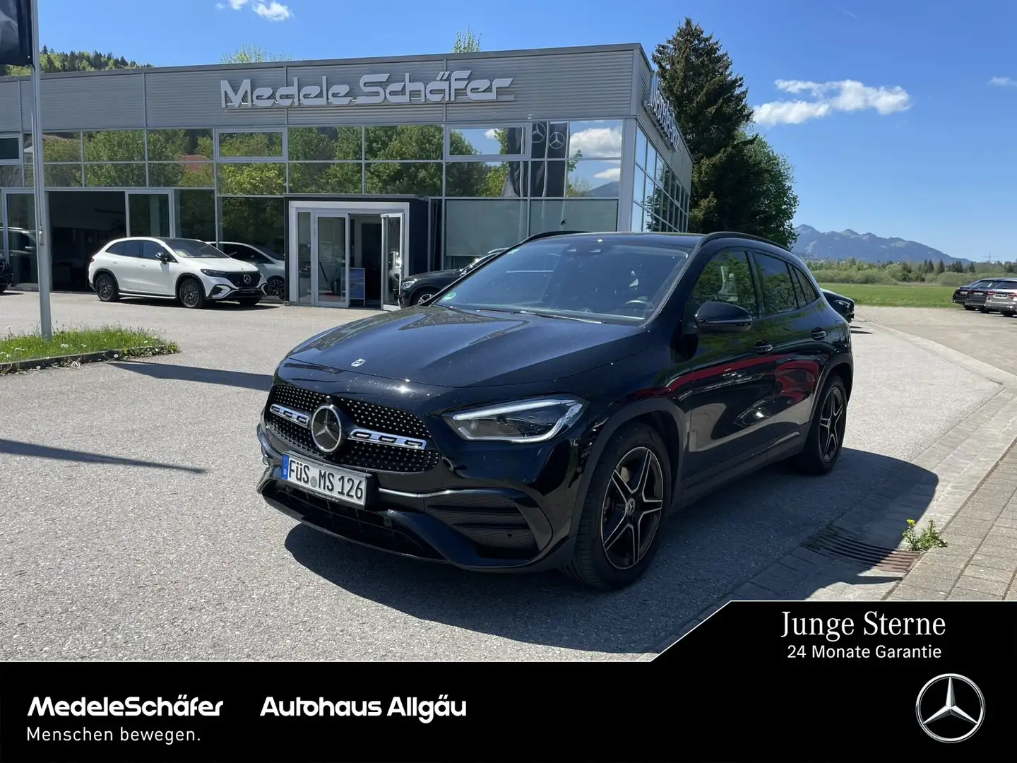 Mercedes-Benz GLA 200 GLA 200 AMG Night Distr AHK MultiLED MBUX KAM Navi Nero - 1