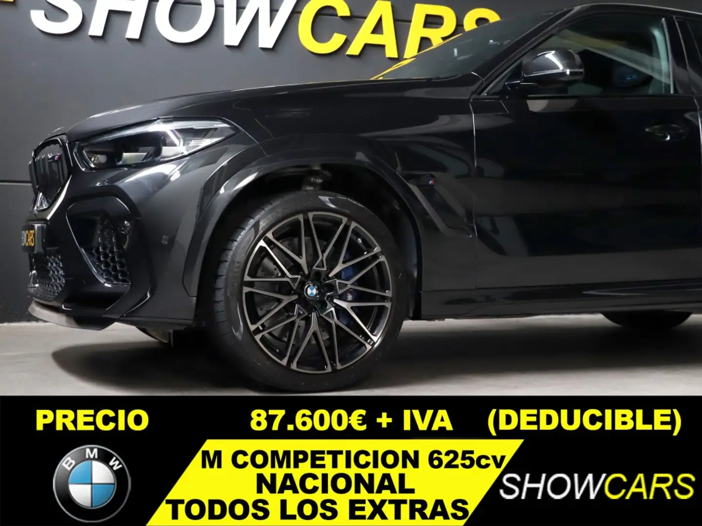 BMW X6 M Competition Schwarz - 1