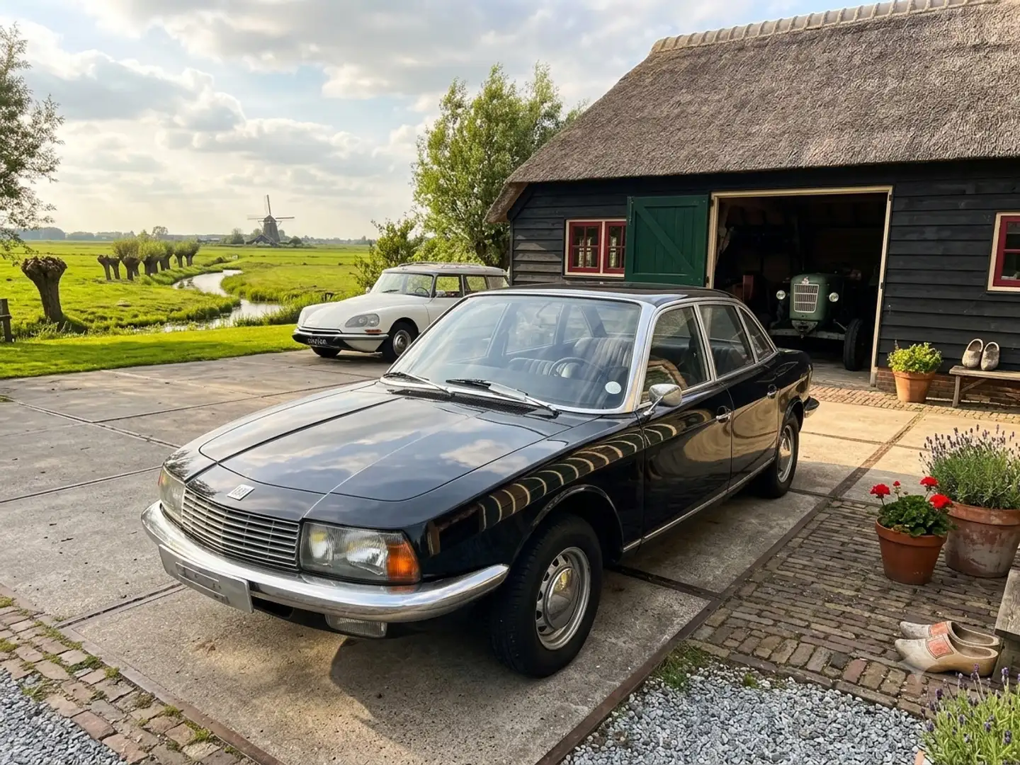 NSU RO80 Wankel motor L Schwarz - 1
