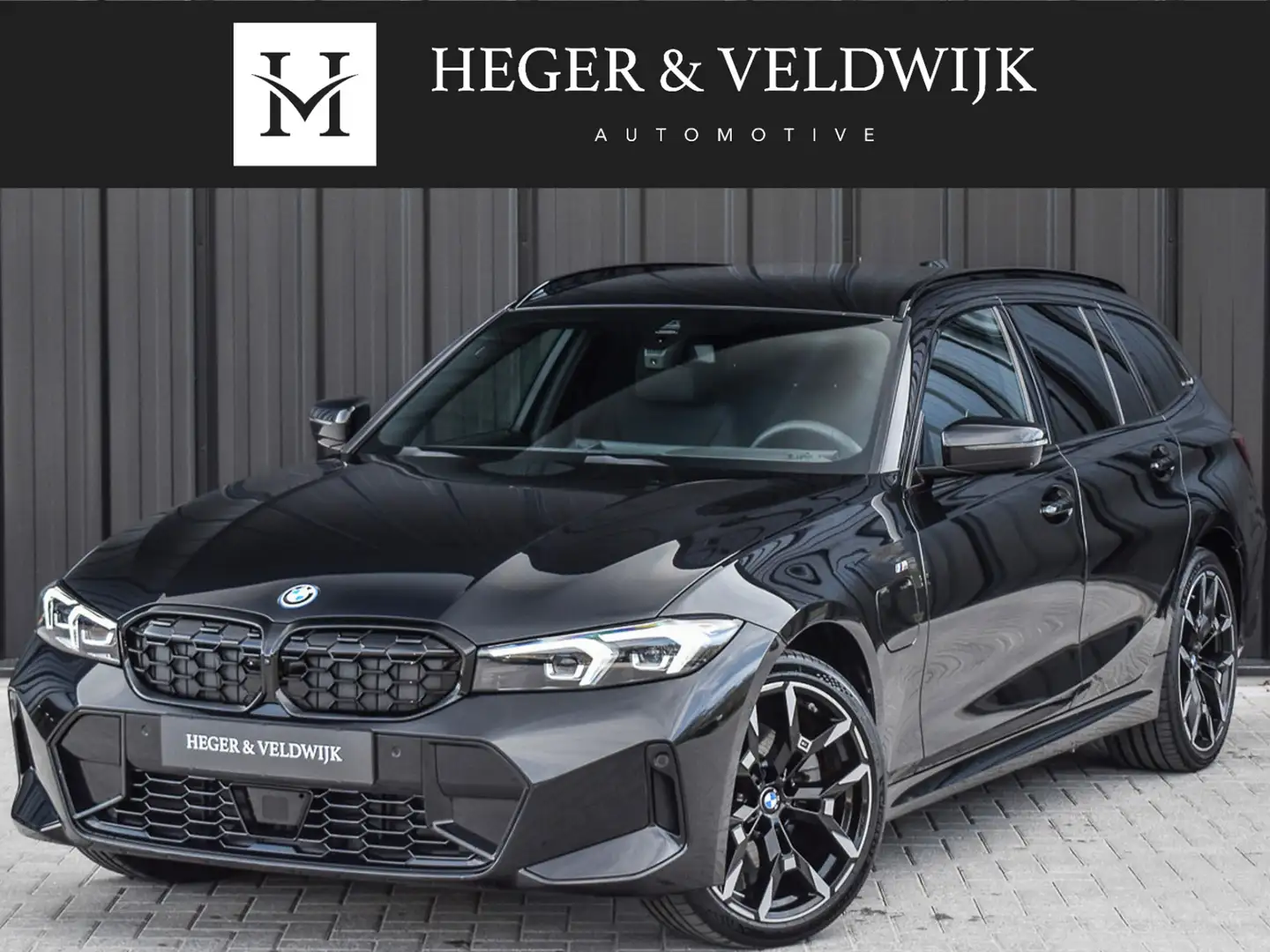 BMW 330 3-serie Touring 330e xDRIVE | M-SPORT | FACELIFT | Fekete - 1