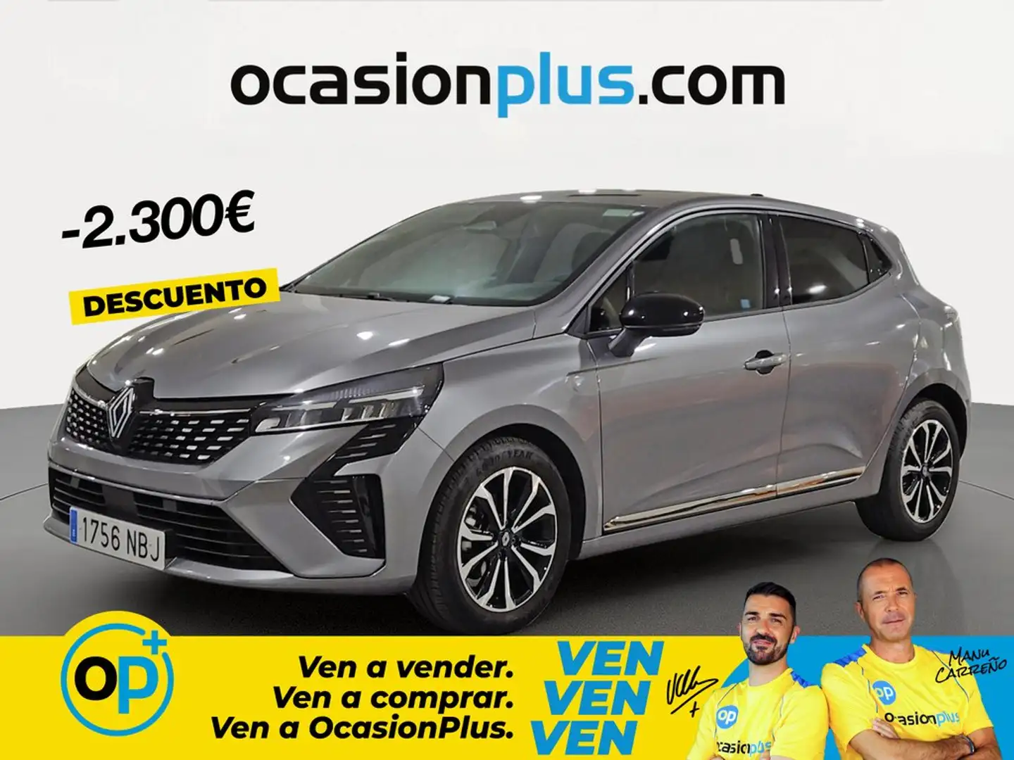 Renault Clio TCe Techno 67kW Gris - 1