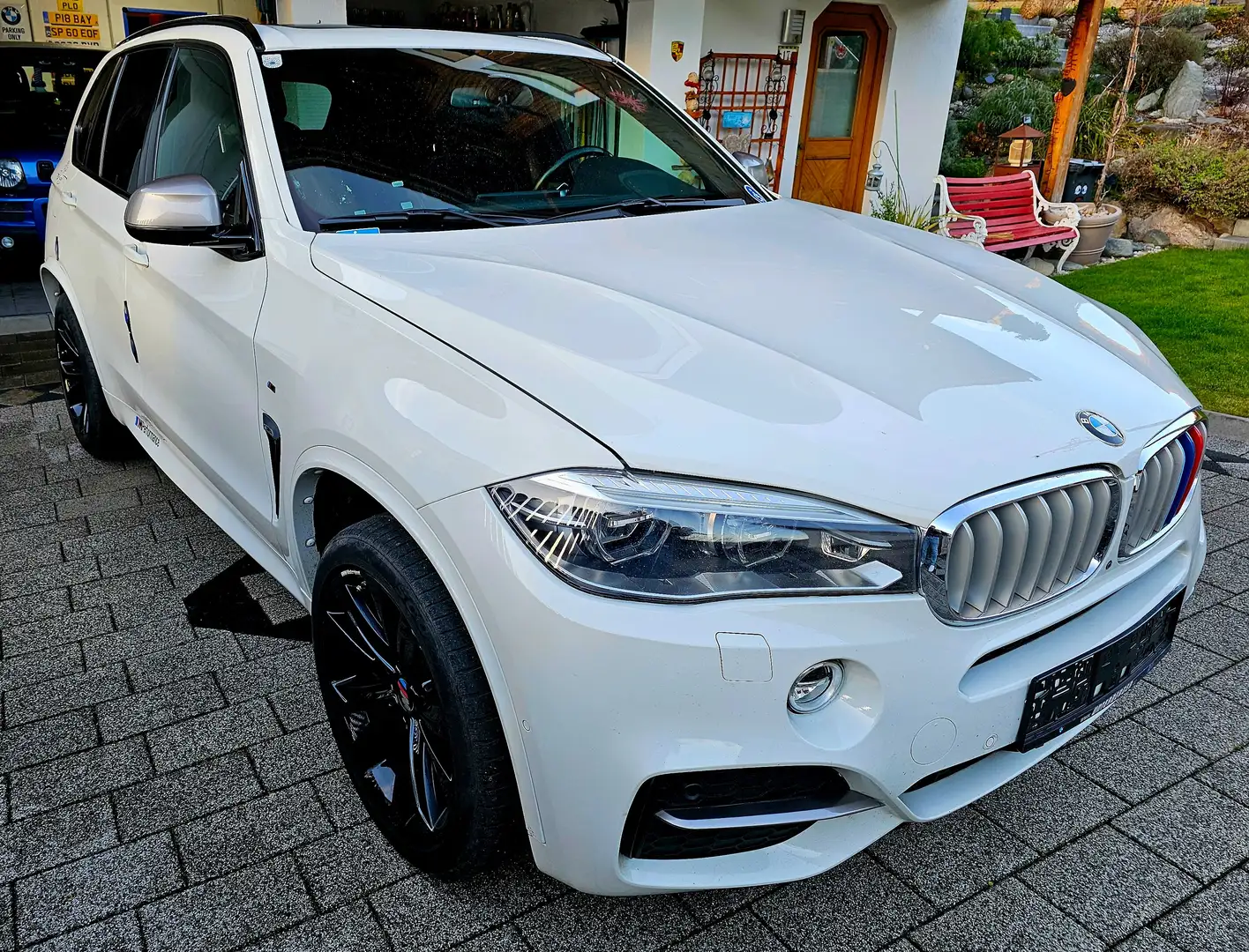 BMW X5 M X5 M50d Aut. Weiß - 2