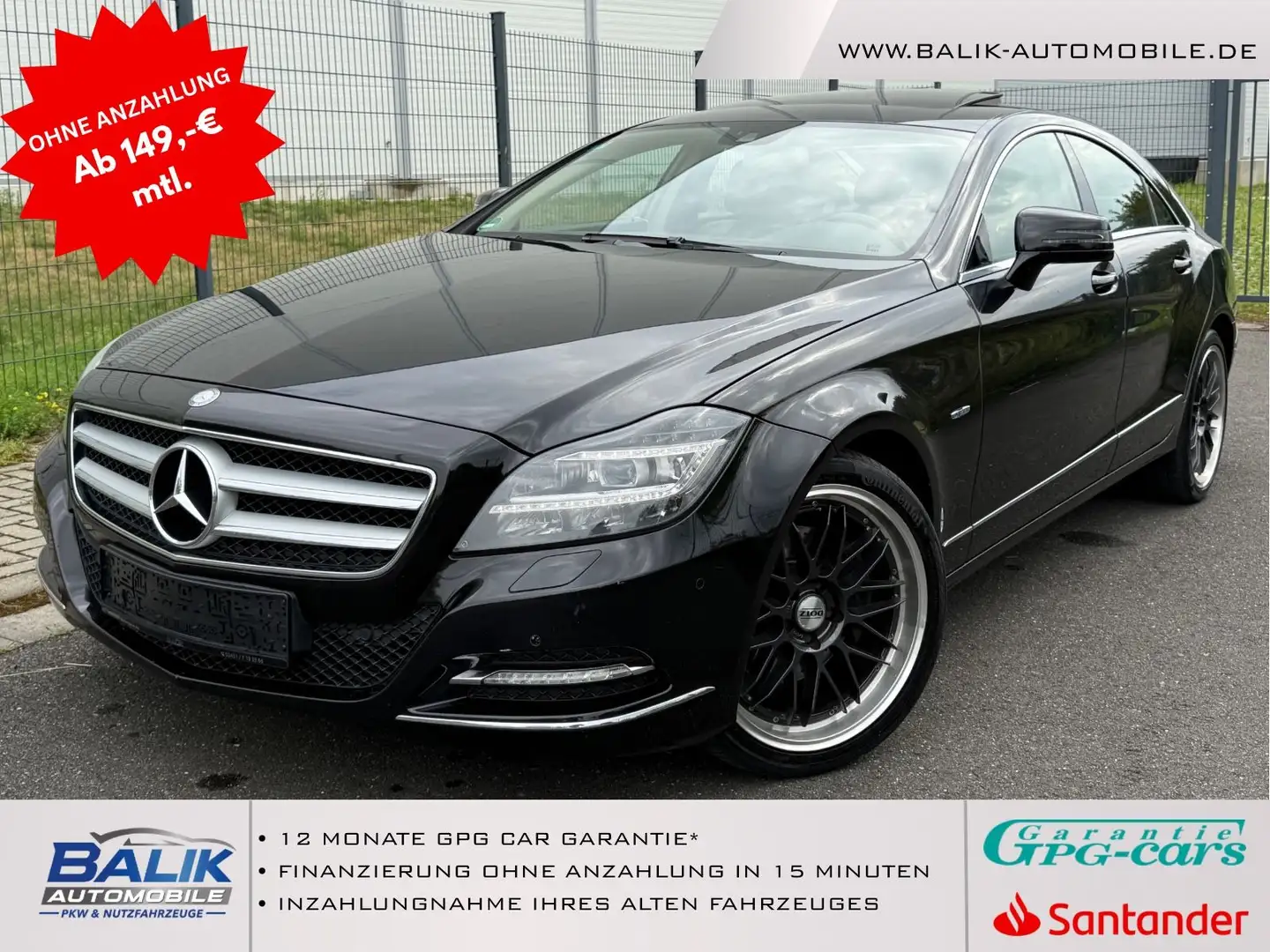 Mercedes-Benz CLS 350 BE Designo | Sitzklima | 19 Zoll | Leder Schwarz - 1