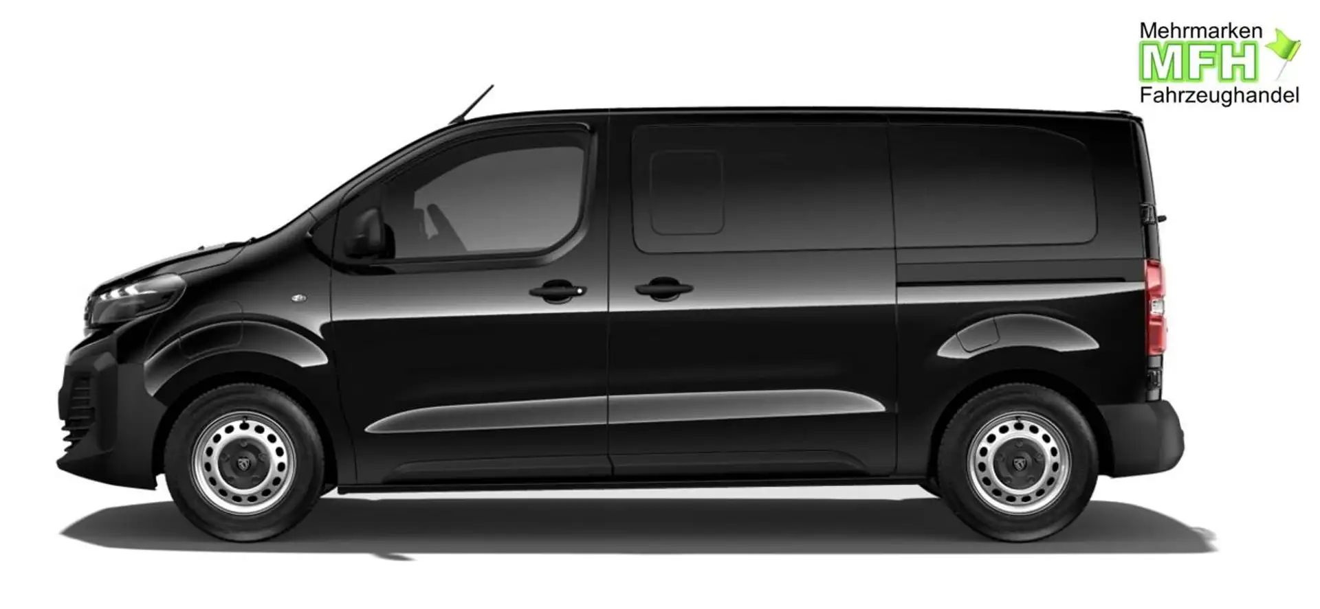 Peugeot Expert Kombi L2 180 EAT8 Nav Kam AHK LED 9-S HFT 132 k... Negru - 2