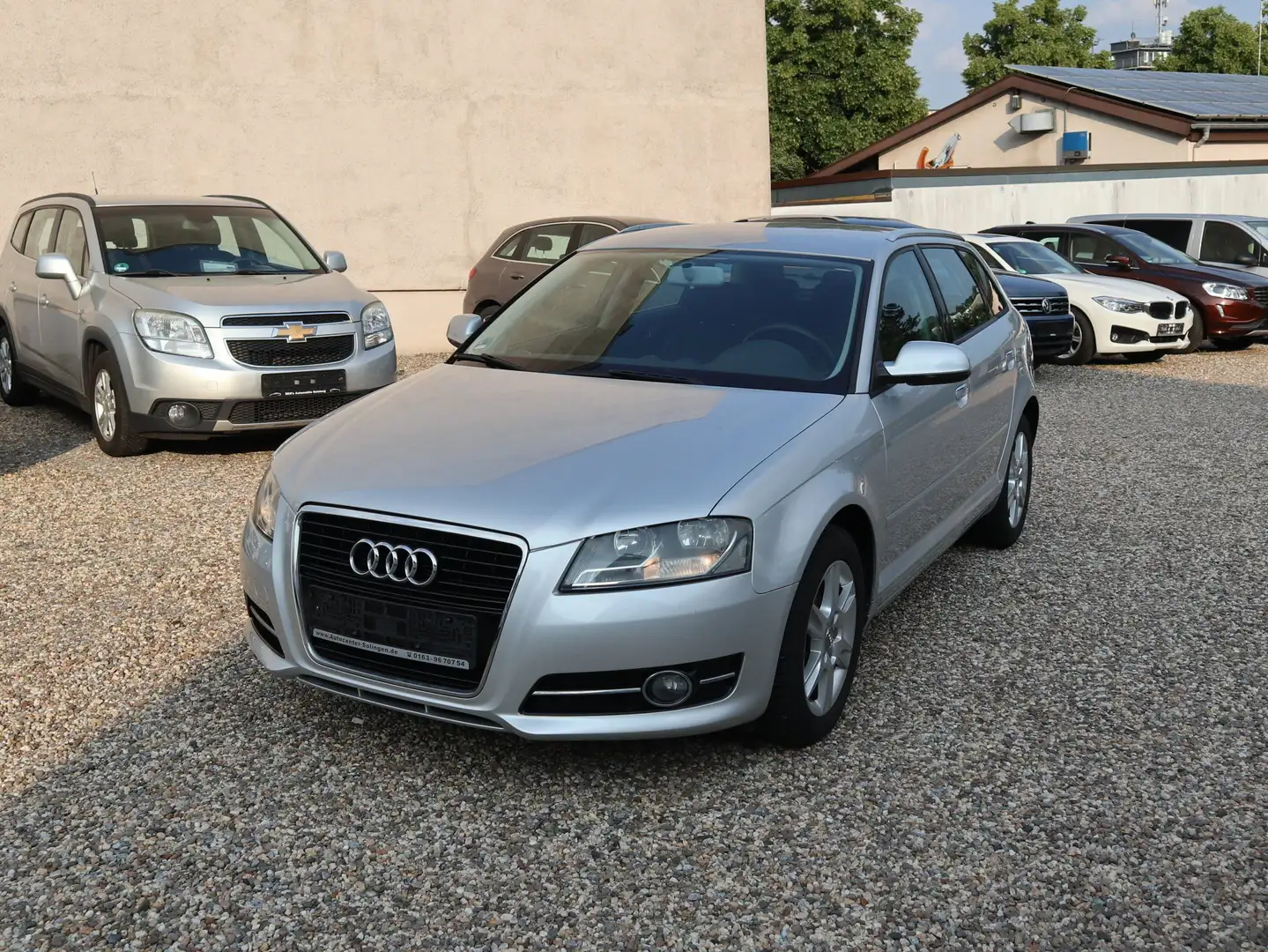 Audi A3 A3 Sportback 1.6 TDI*Klima*Alus*8x bereift* Silber - 1