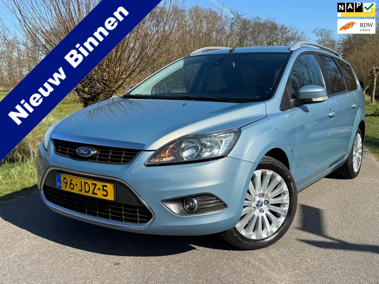 Ford Focus Wagon 2.0 Titanium NAVI AIRCO NAP GOED ONDERHOUDEN Blauw - 1