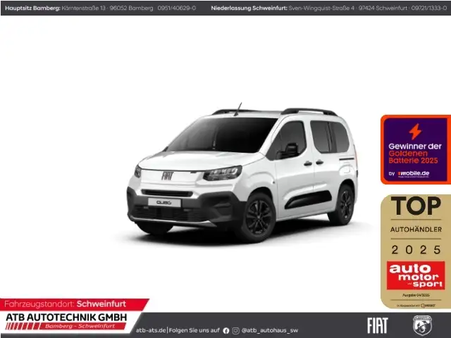 Fiat Qubo -L 5-Sitzer ICON 50kWh 136PS Apple CarPlay PDC SHZ