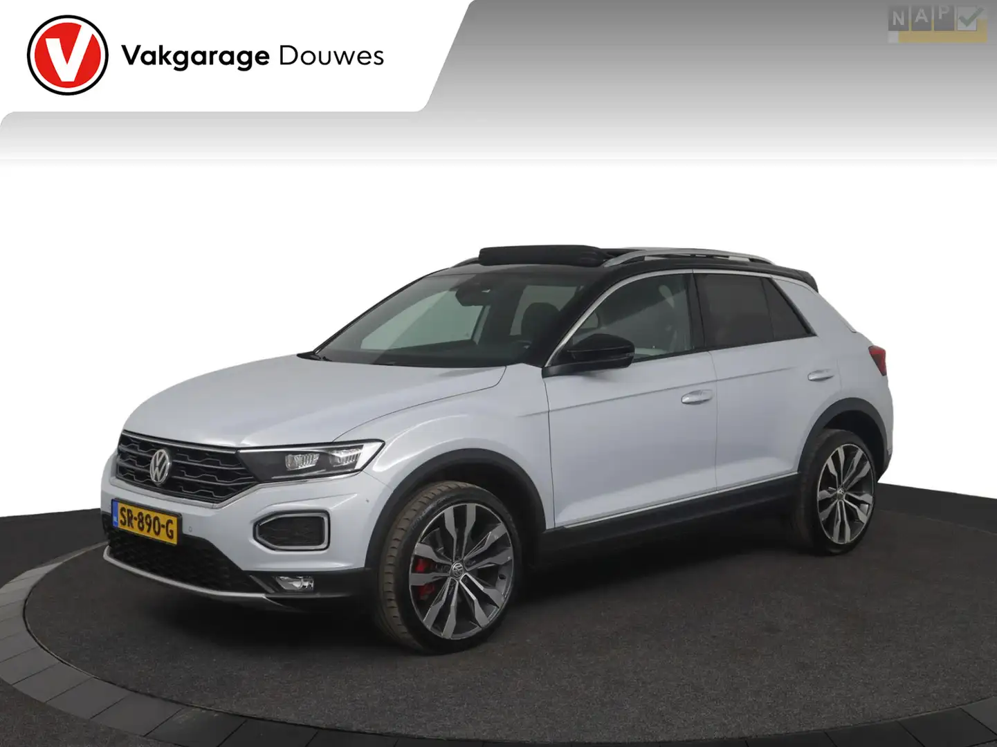 Volkswagen T-Roc 1.5 TSI Sport | NAP |Pano| Automaat | ACC | Carpla Blanc - 1