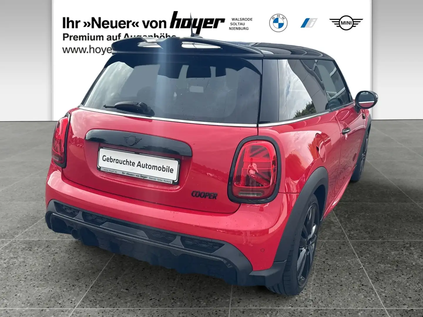 MINI Cooper Black Pepper DAB LED Pano.Dach Shz Rot - 2