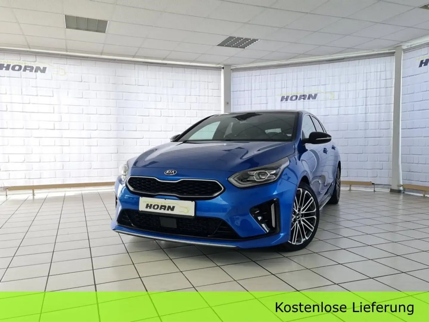 Kia ProCeed / pro_cee'd GT-Line, Garantie, unfallfrei, kamera, Navi, LED Albastru - 1