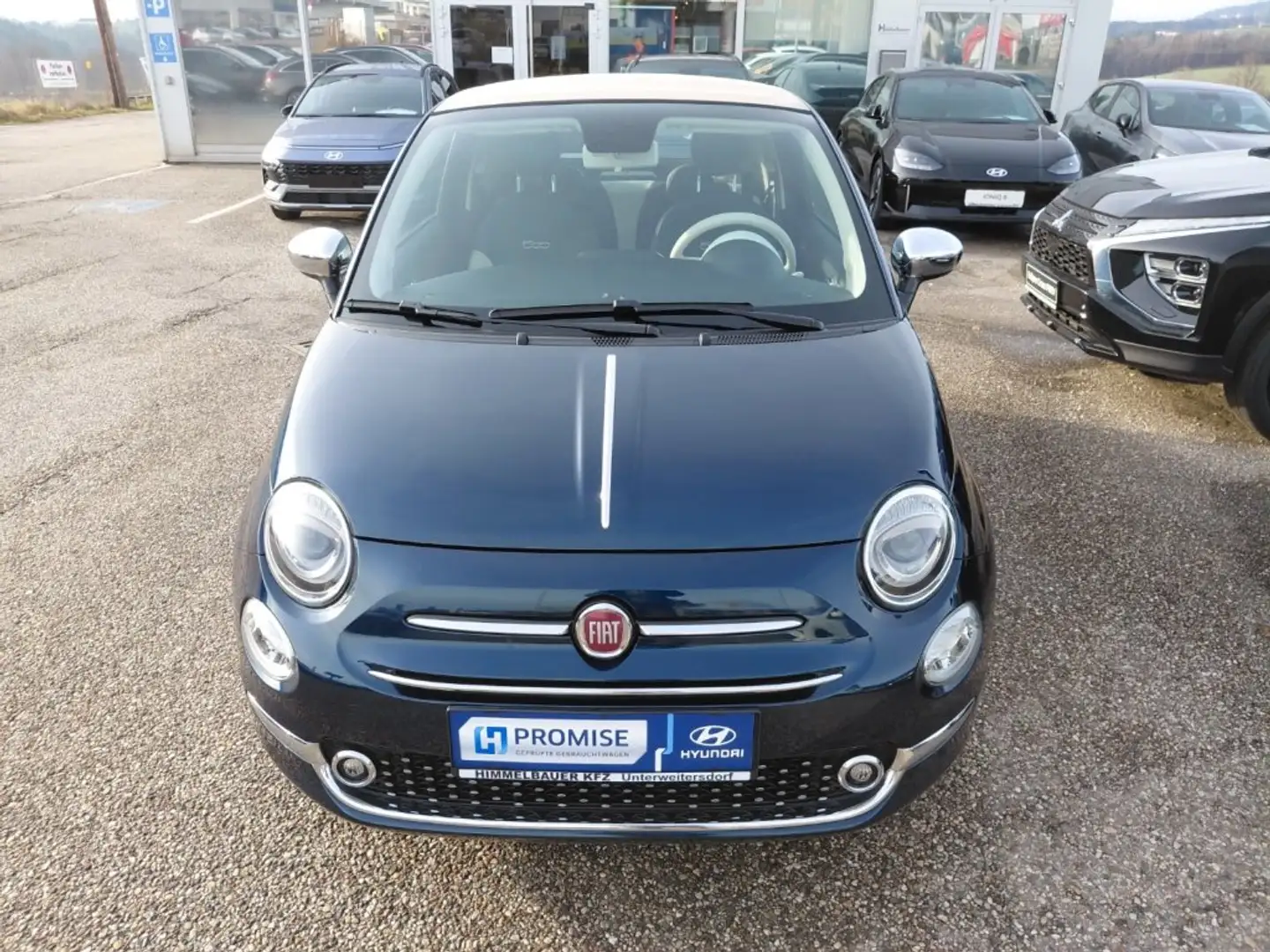 Fiat 500C Fire Fly Hybrid 70 Dolcevita Blau - 2