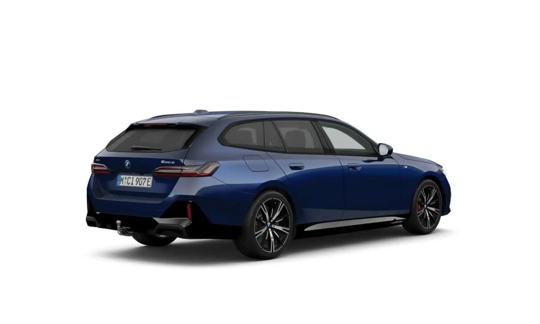 BMW 550 e xDrive MSport Bleu - 2