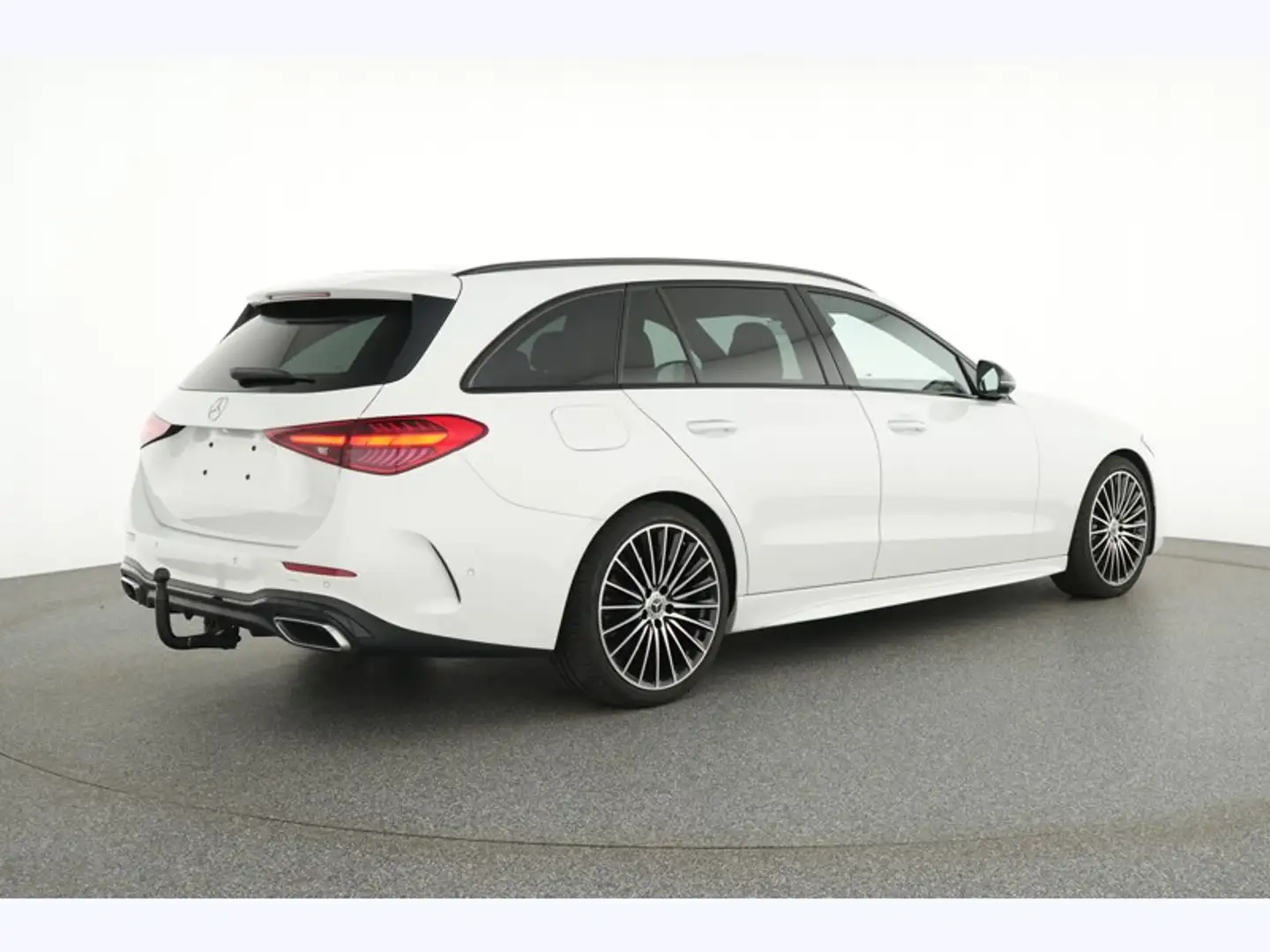 Mercedes-Benz C 200 d break AMG Pack Night Pano Attelage Bianco - 2