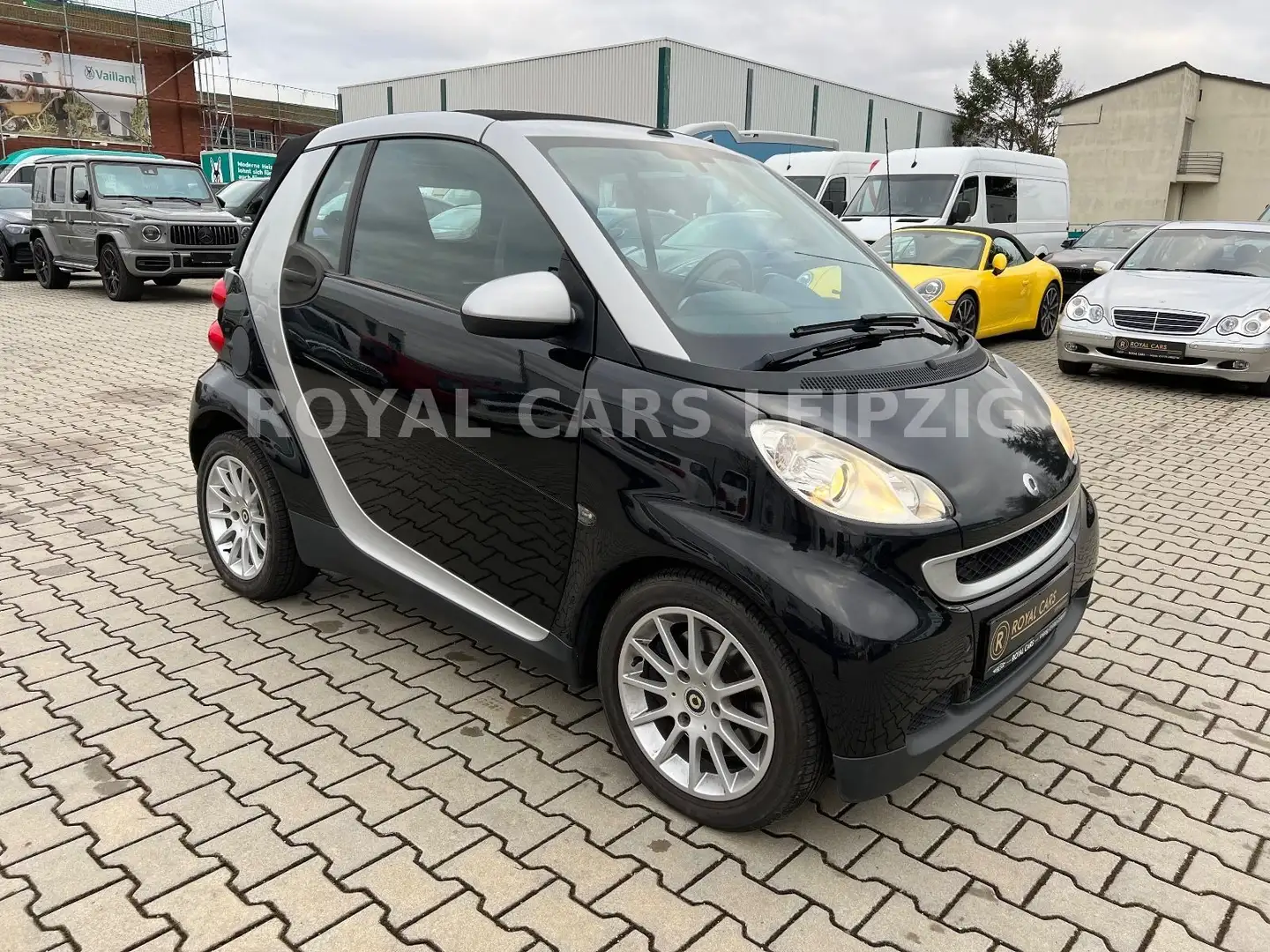 smart forTwo cabrio 1.0 passion|Cabrio|Klima|Scheckhef Schwarz - 1