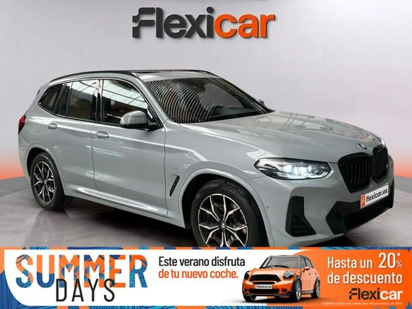 BMW X3 20d+xDrive Gris - 1