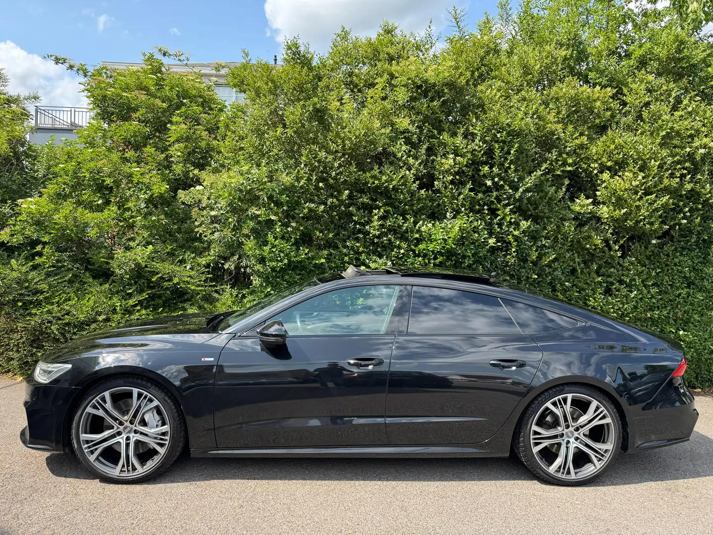 Audi A7 55 TFSI Quattro S tronic+NAVI+CAMERA+TOIT OUVRANT Fekete - 2