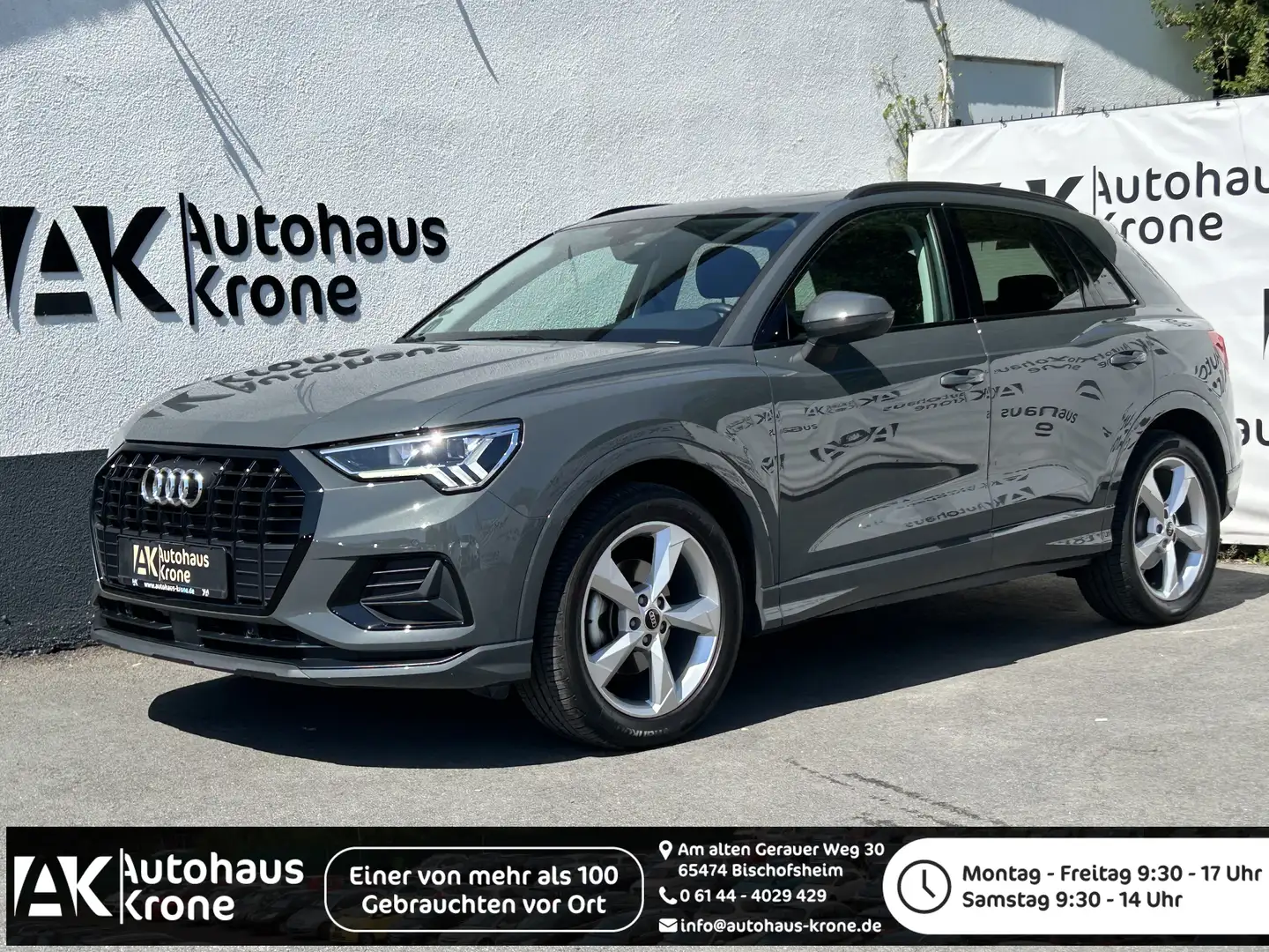 Audi Q3 35 2.0 TDI advanced *ACC*PANO*VIRTUAL* AHK*KAMERA* Grau - 1