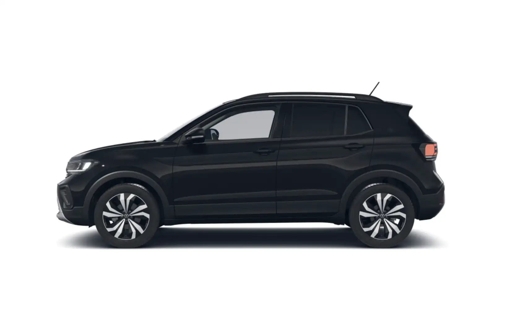 Volkswagen T-Cross 1.0 TSI Más Aut. 85kW Nero - 2