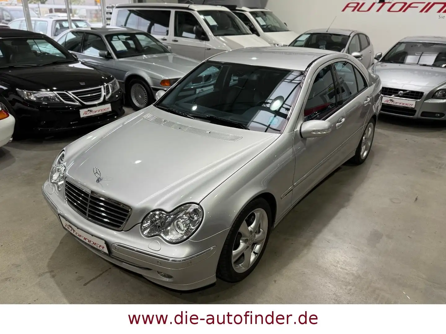 Mercedes-Benz C 200 K Aut. Sportpaket BiXenon,Leder,PDC,17"Alu Silber - 2