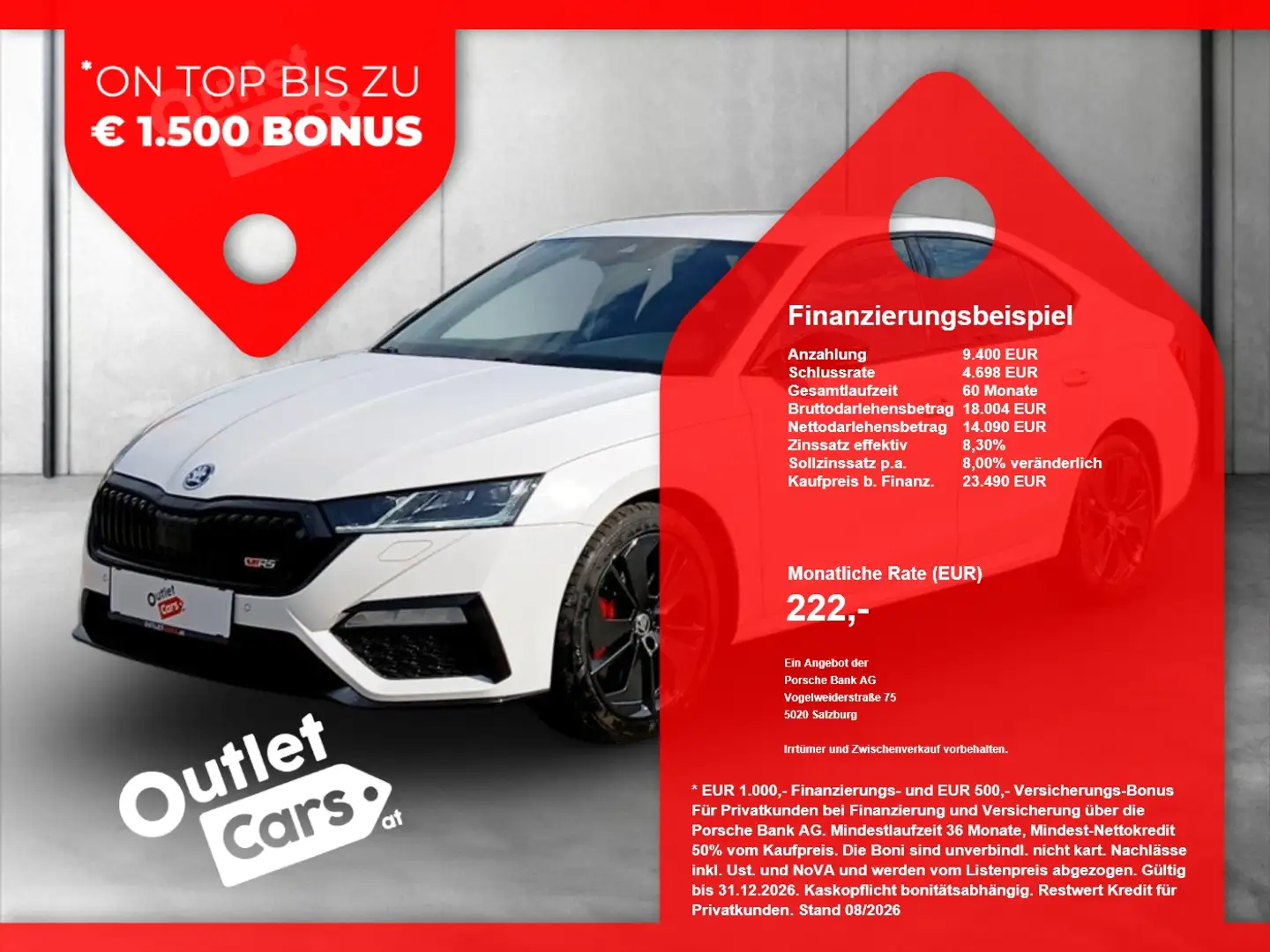 Skoda Octavia 2.0 TSI RS MATRIX+LED+Sportp.+KeyLess+LM Weiß - 1