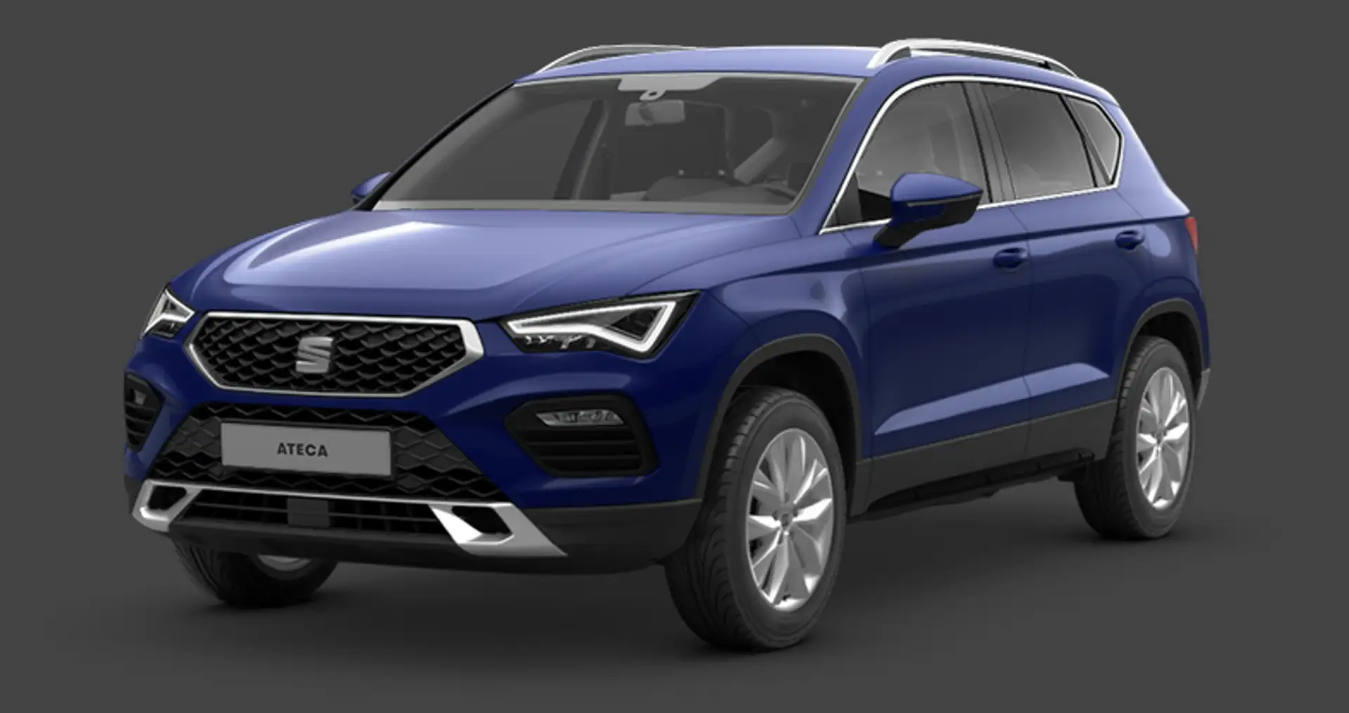 SEAT Ateca Road Edition 1.5 TSI *NAVI* *Kessy* *LED* Blau - 1