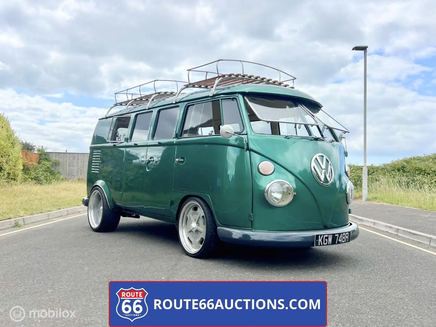 Volkswagen T1 Split Screen | 1963 | Route 66 Auctions Чорний - 1